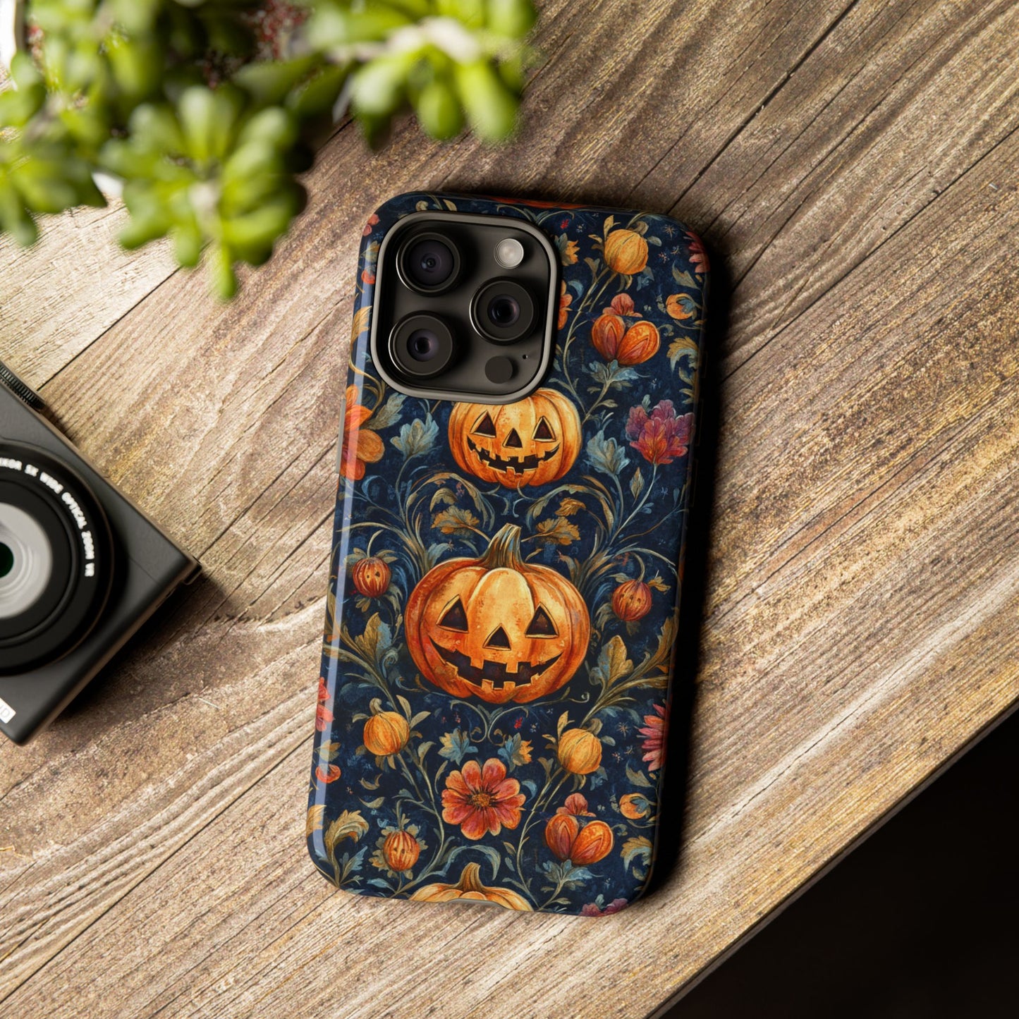 Vintage Pumpkins Phone Case