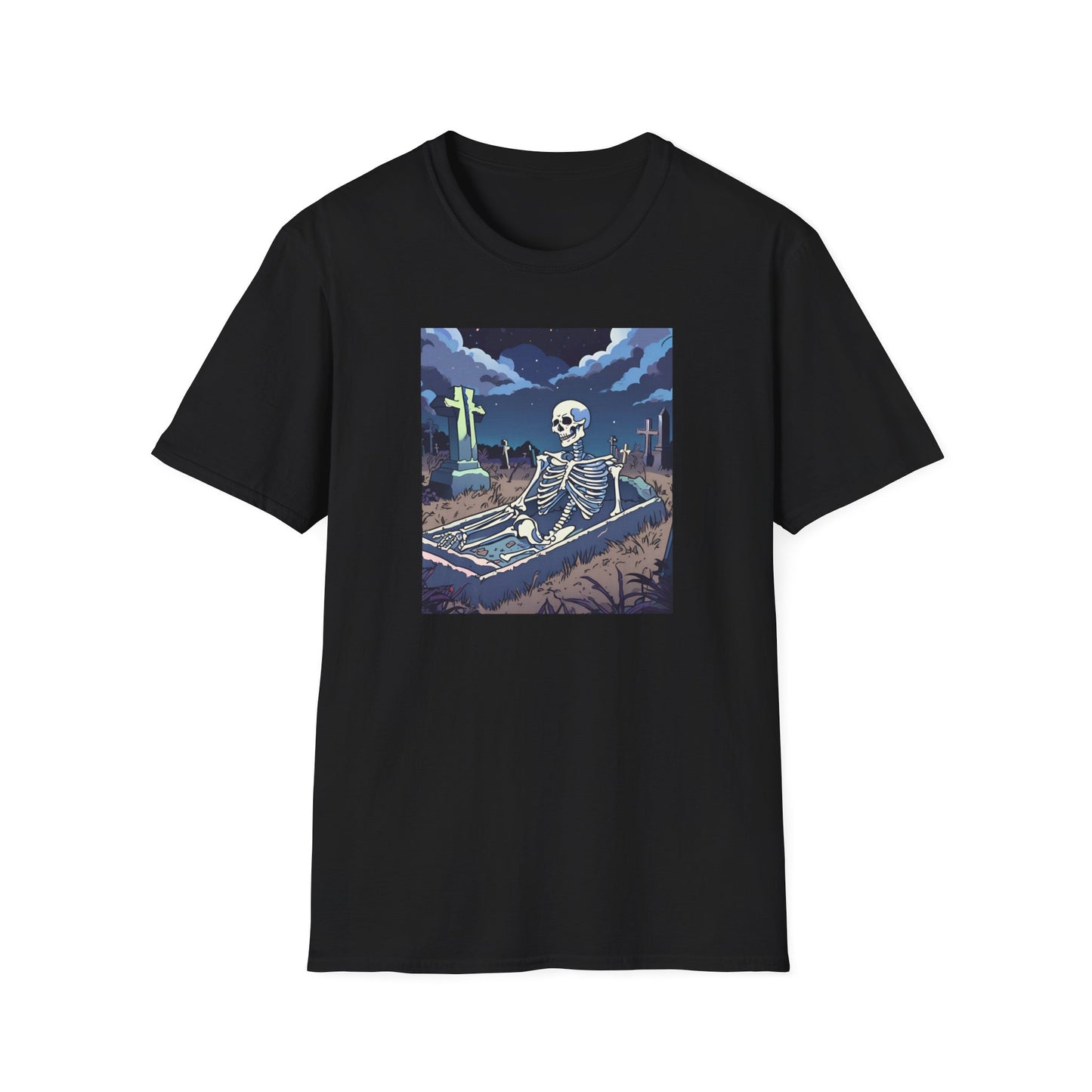 Coffin Escape Unisex Softstyle T-Shirt