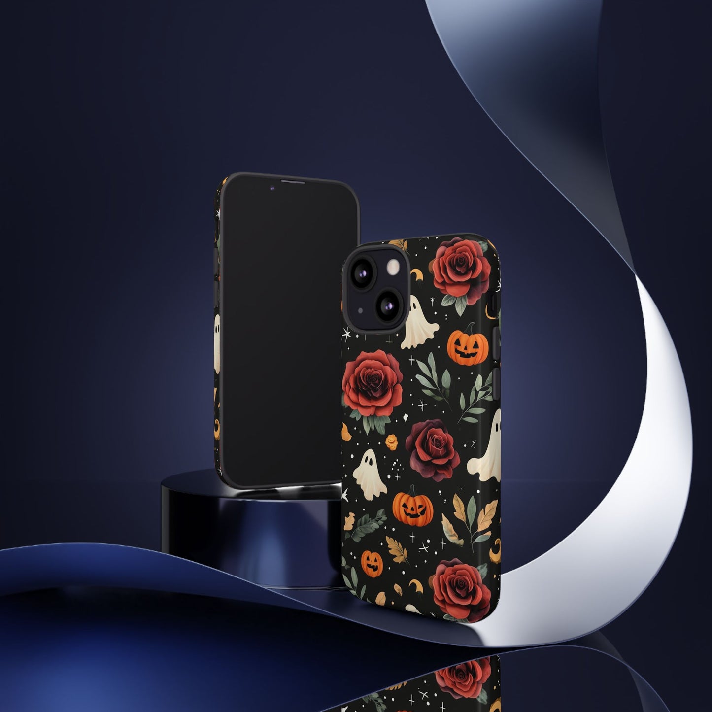 Roses and Ghosts Phone Case