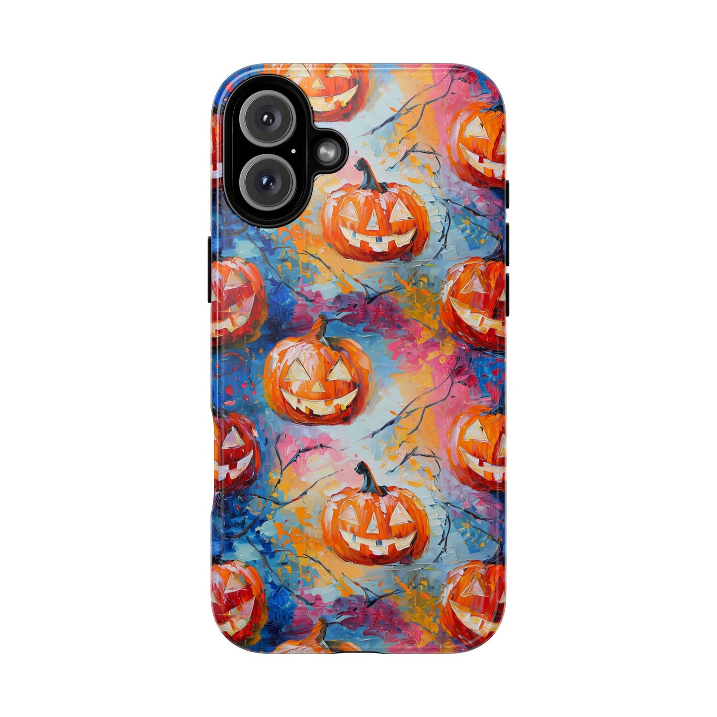 Abstract Jack-O-Lantern Phone Case