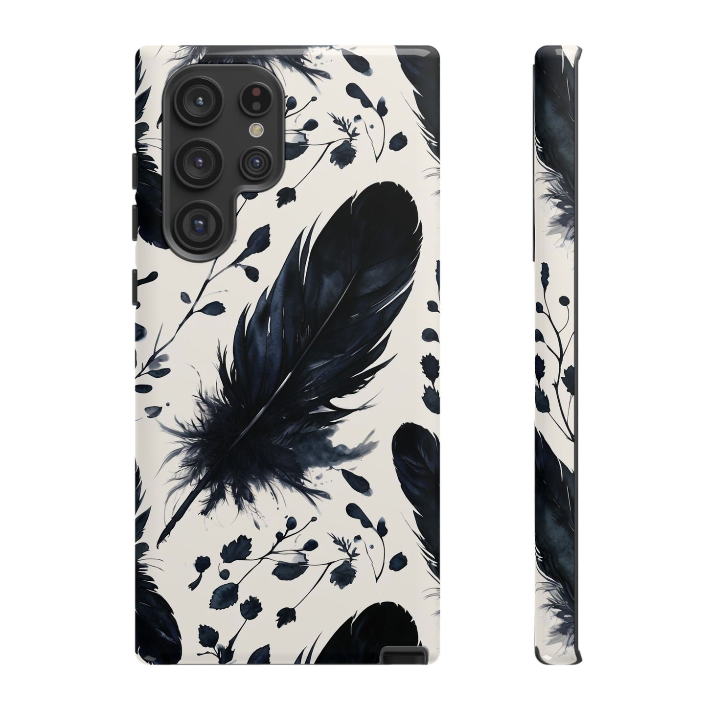 Raven Feather Phone Case