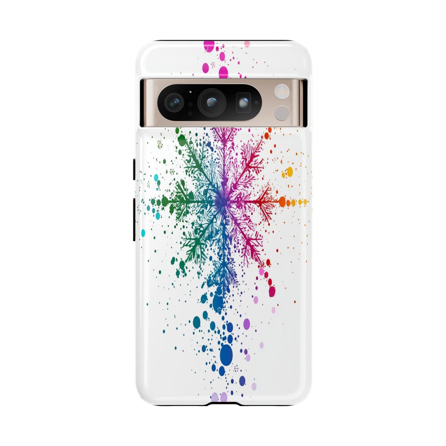 Beautiful Colorful Snowflake Design