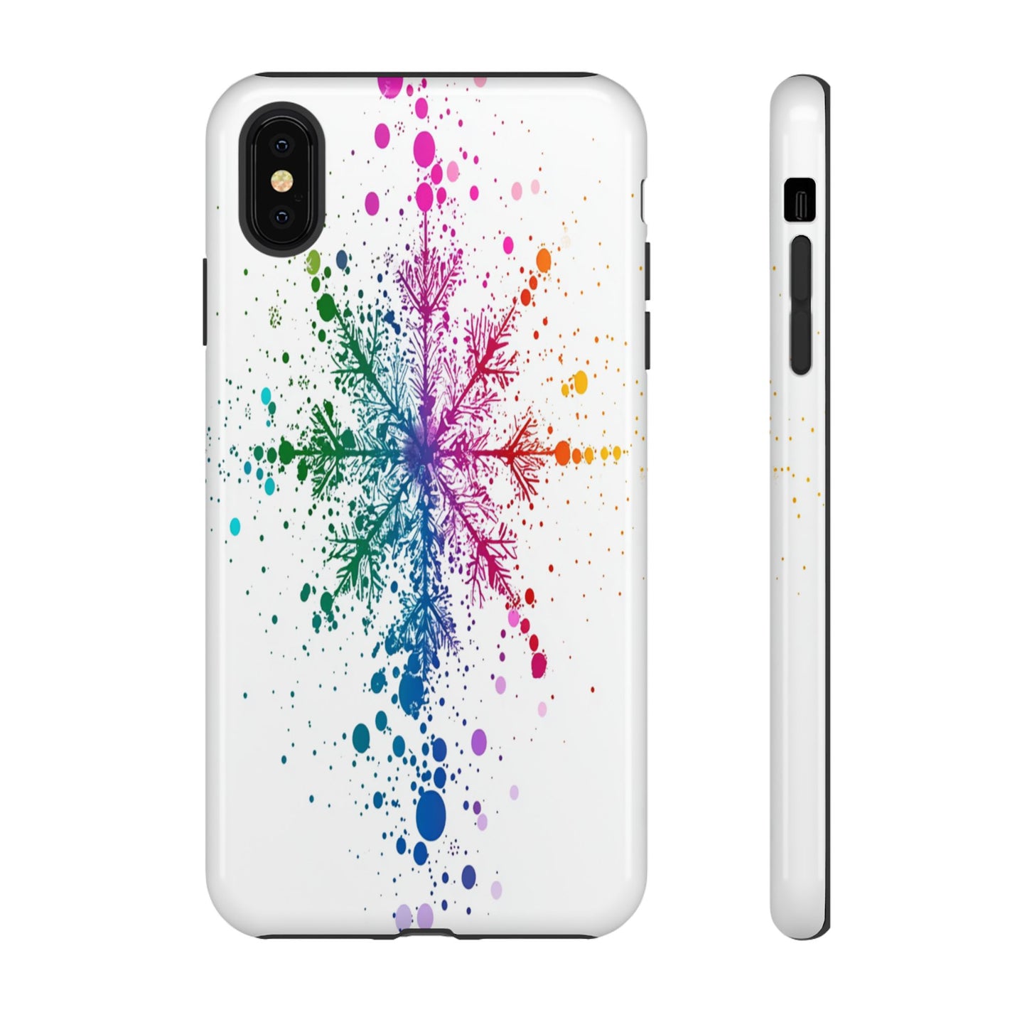 Beautiful Colorful Snowflake Design