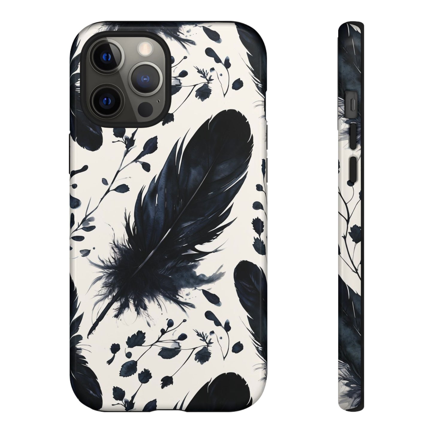 Raven Feather Phone Case