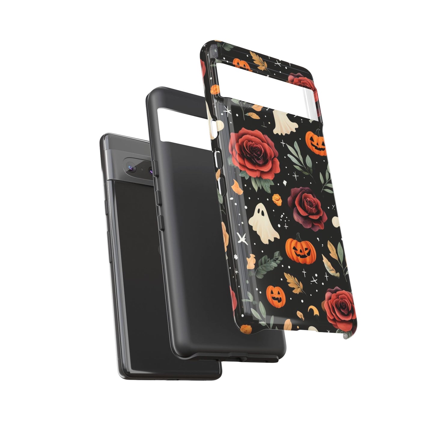 Roses and Ghosts Phone Case