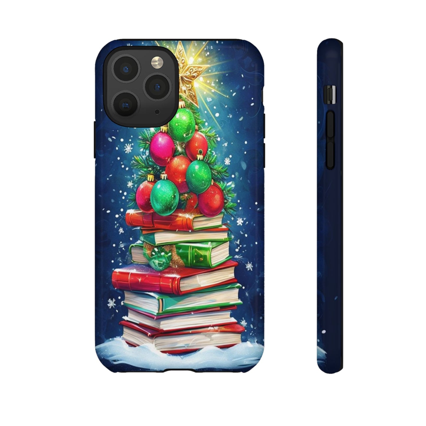 Cute Christmas Books Phone Case