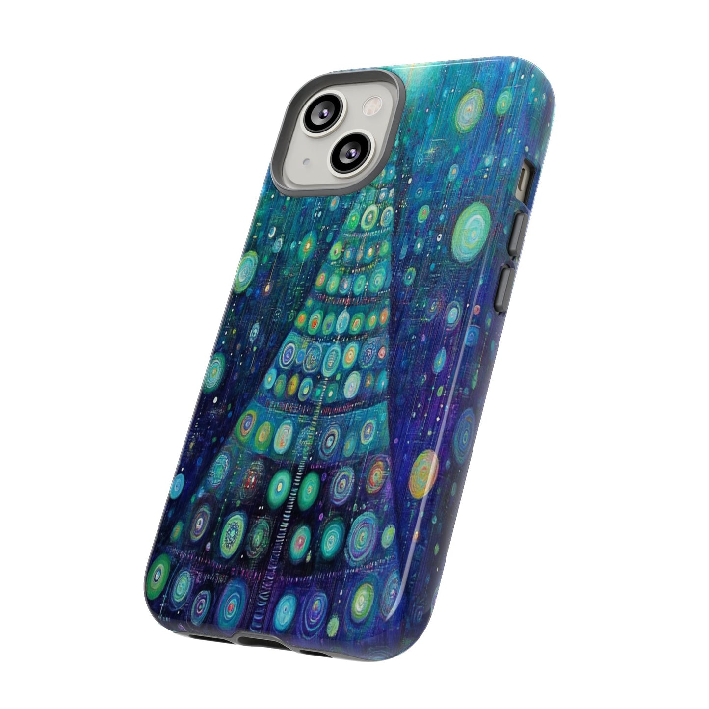 Phone Case - Beautiful Abstract Christmas Tree Design