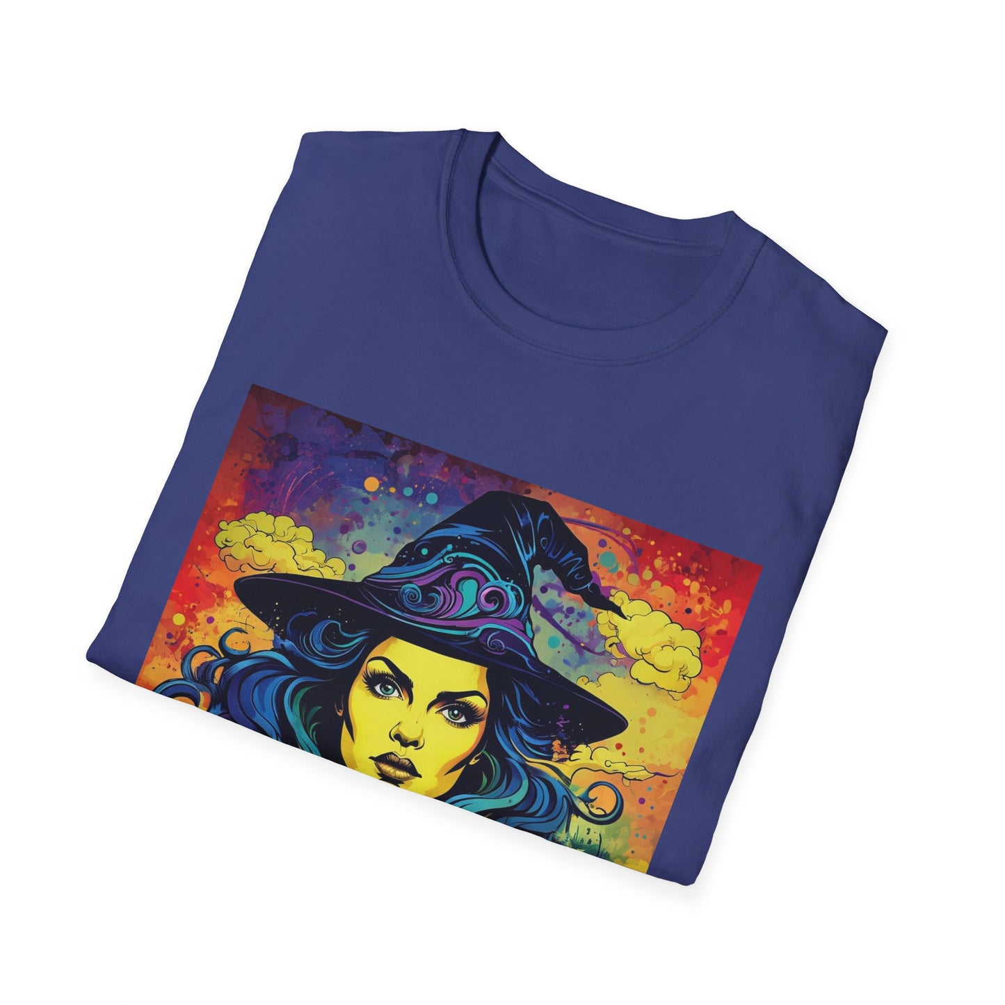 Psychedelic Witch Unisex Softstyle T-Shirt