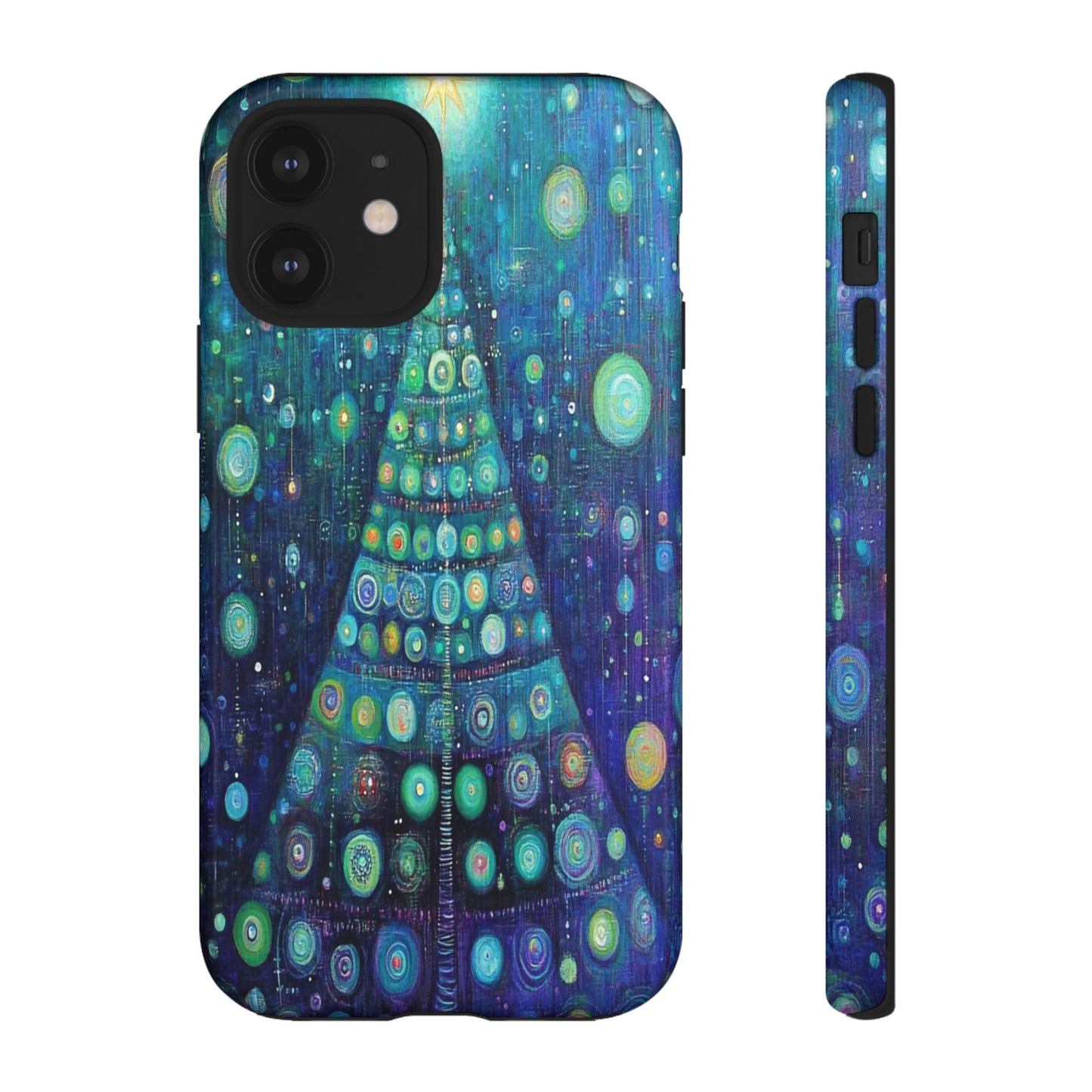 Phone Case - Beautiful Abstract Christmas Tree Design