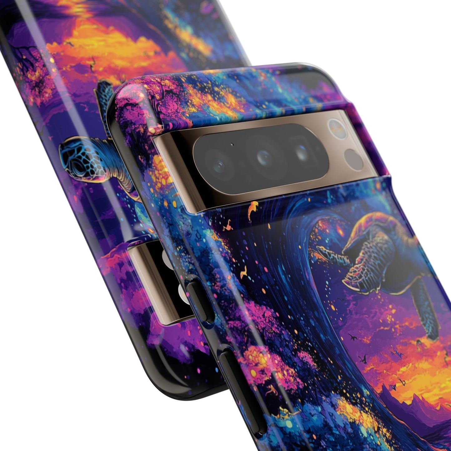 Cosmic Sea Turtle Tough Cases