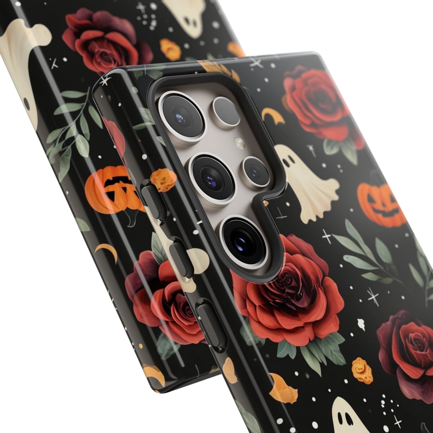 Roses and Ghosts Phone Case