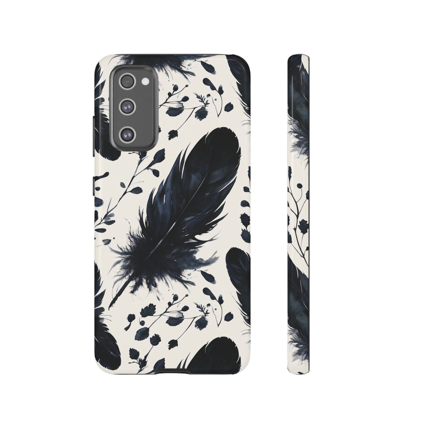 Raven Feather Phone Case