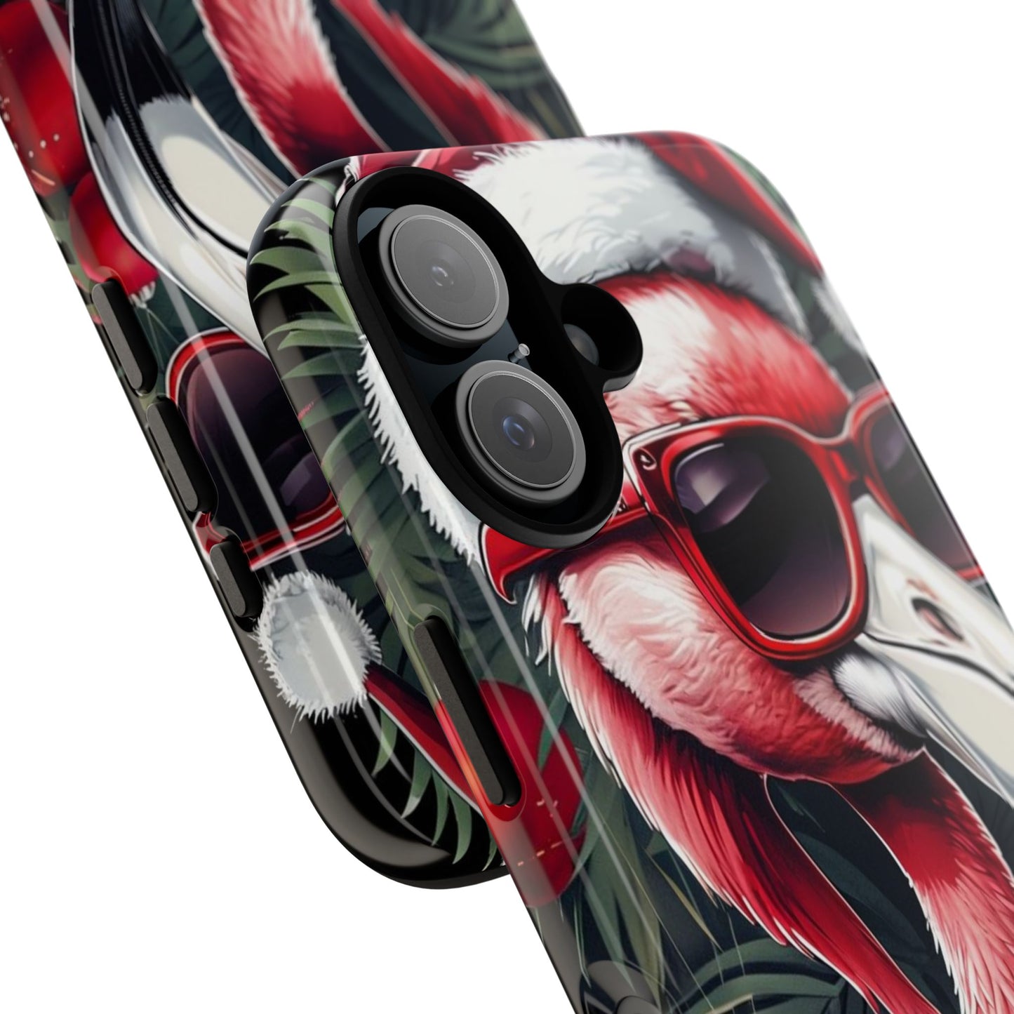 Festive Flamingo Holiday Phone Case