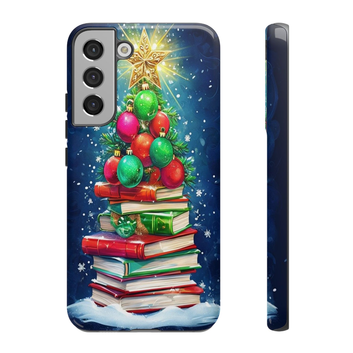 Cute Christmas Books Phone Case