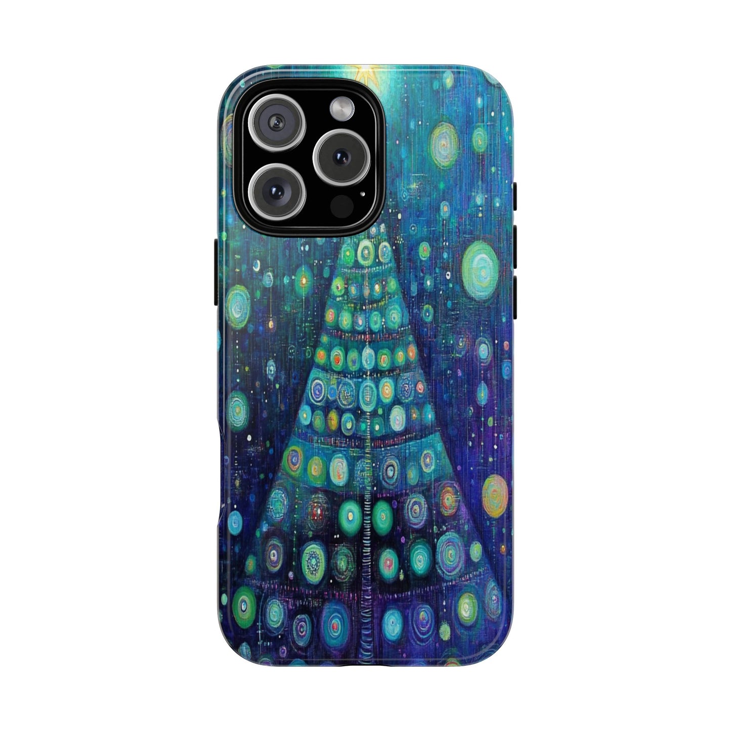 Phone Case - Beautiful Abstract Christmas Tree Design