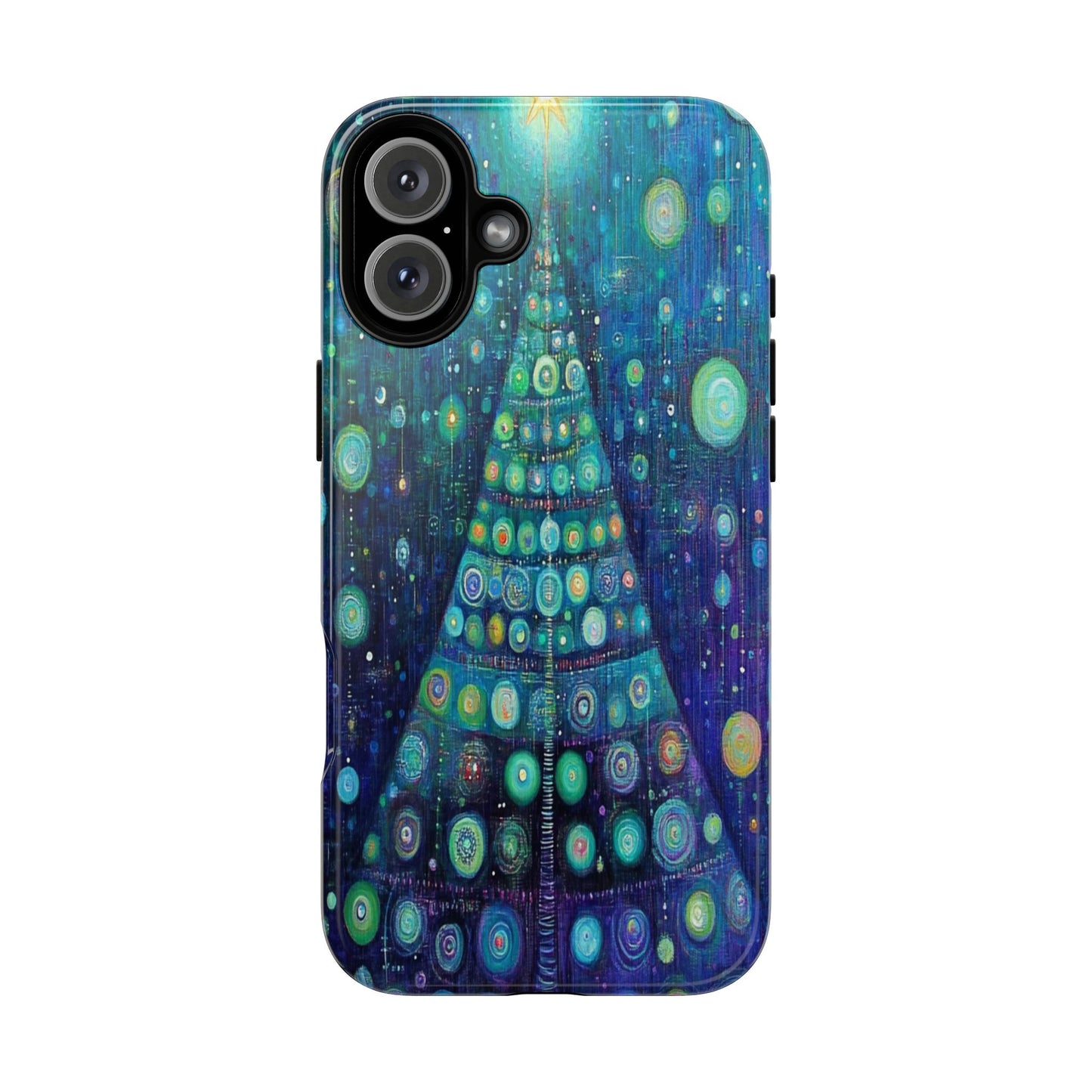 Phone Case - Beautiful Abstract Christmas Tree Design