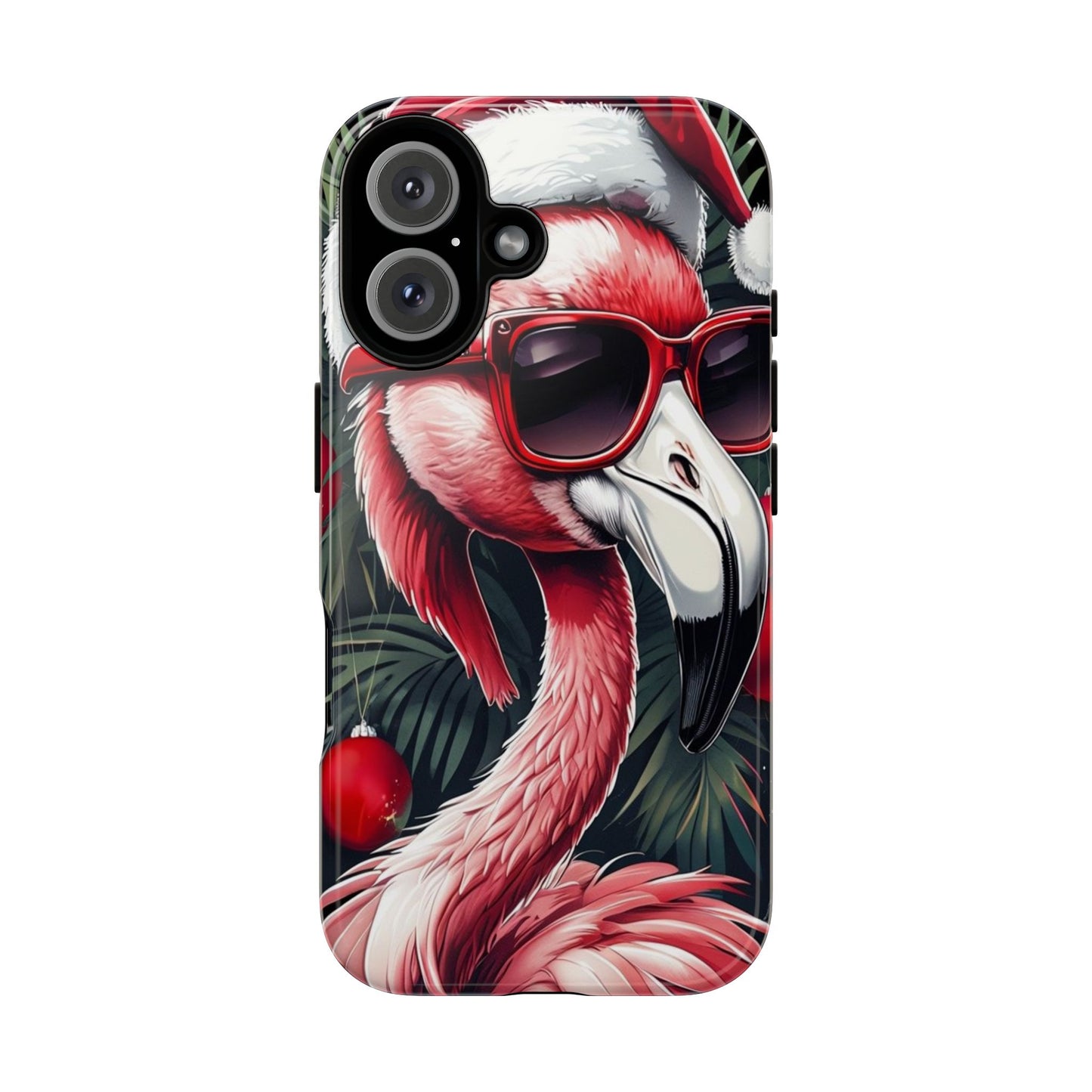 Festive Flamingo Holiday Phone Case