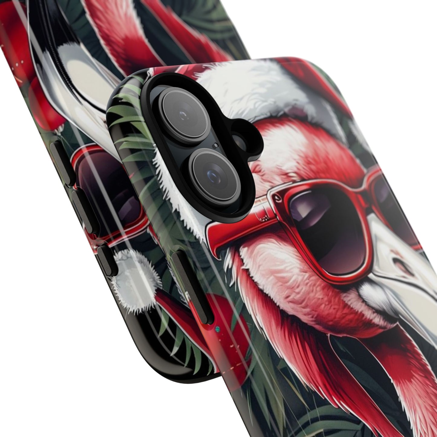 Festive Flamingo Holiday Phone Case