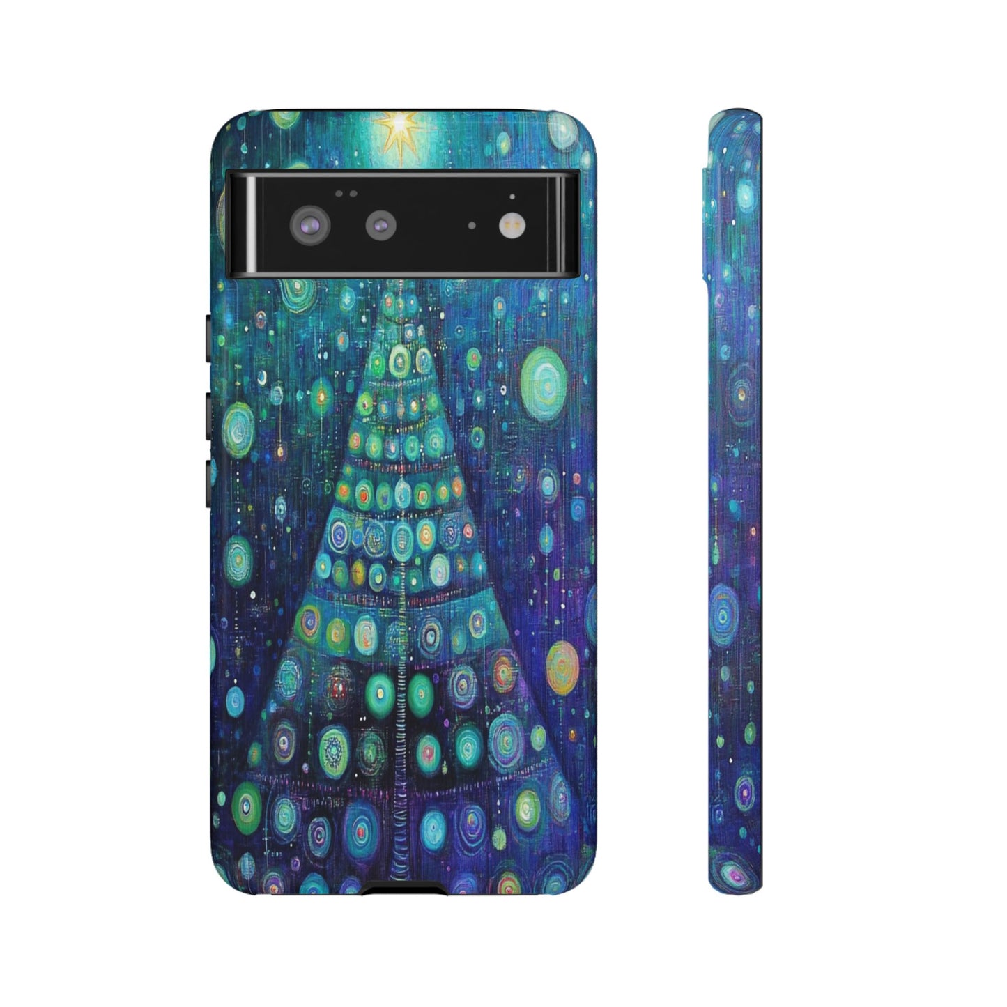 Phone Case - Beautiful Abstract Christmas Tree Design