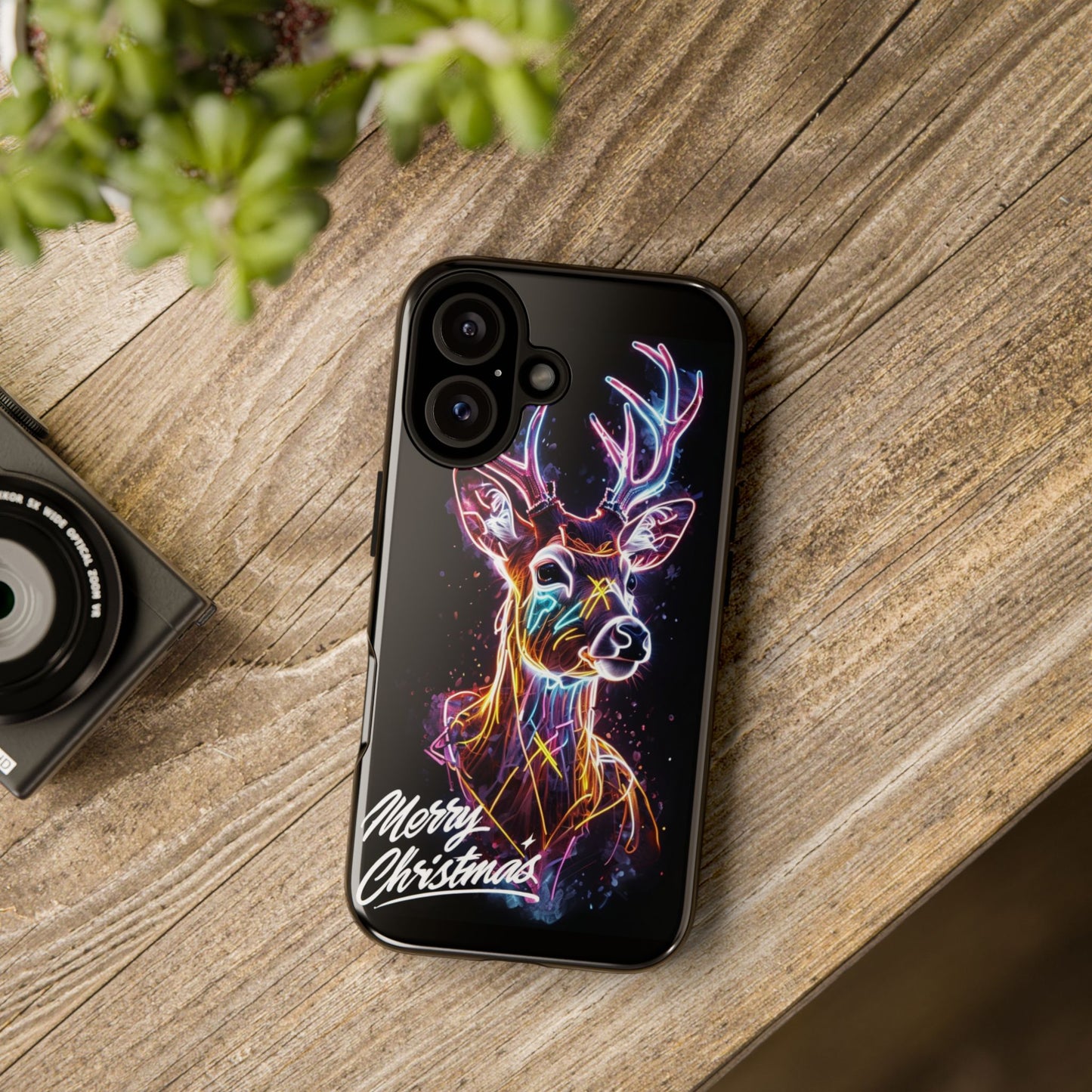 Glowin' Reindeer Phone Case