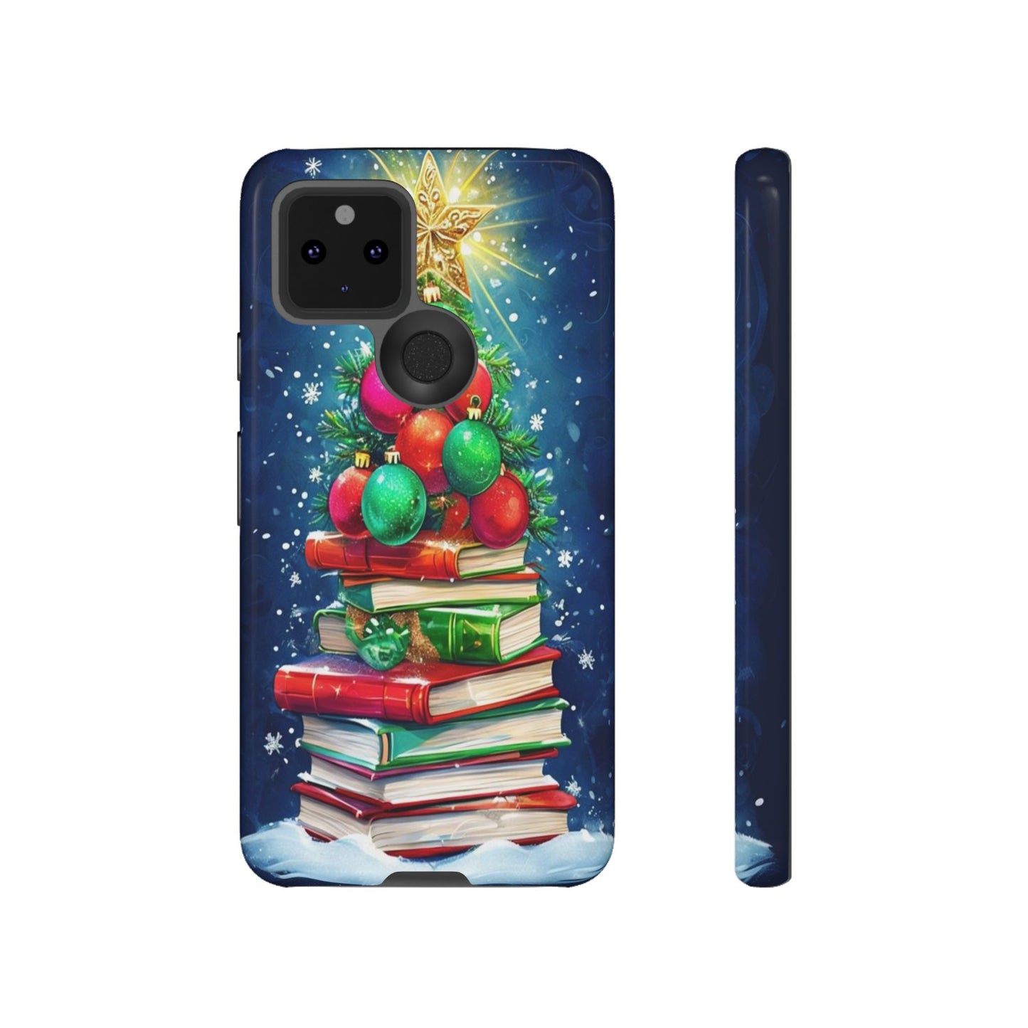 Cute Christmas Books Phone Case