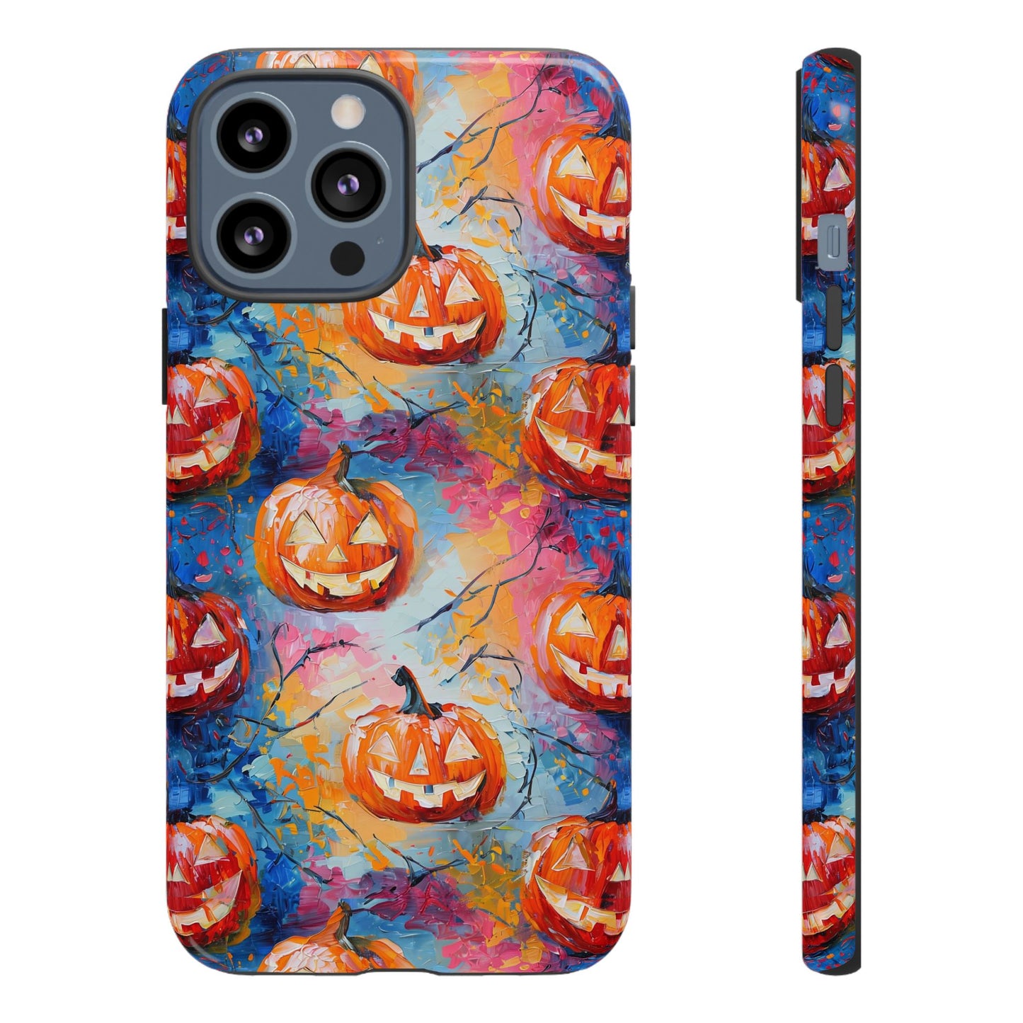 Abstract Jack-O-Lantern Phone Case