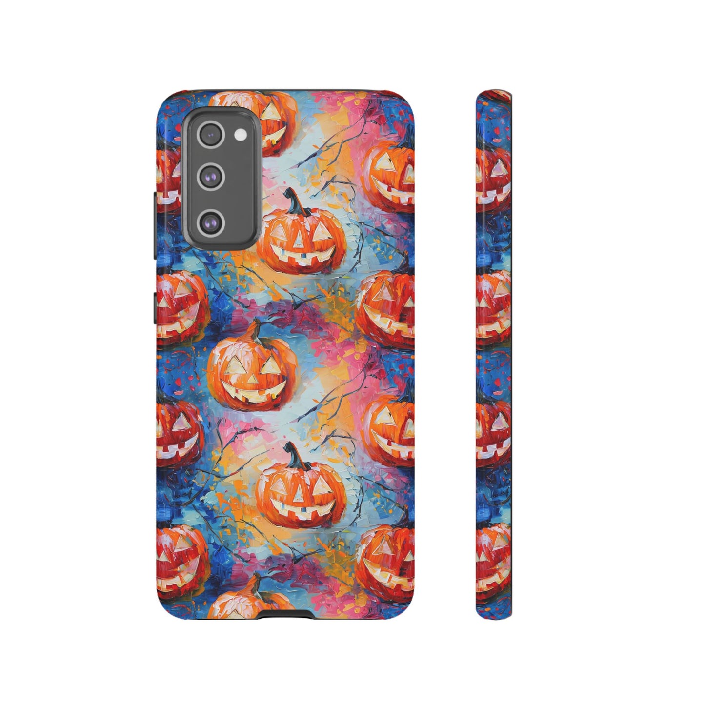 Abstract Jack-O-Lantern Phone Case