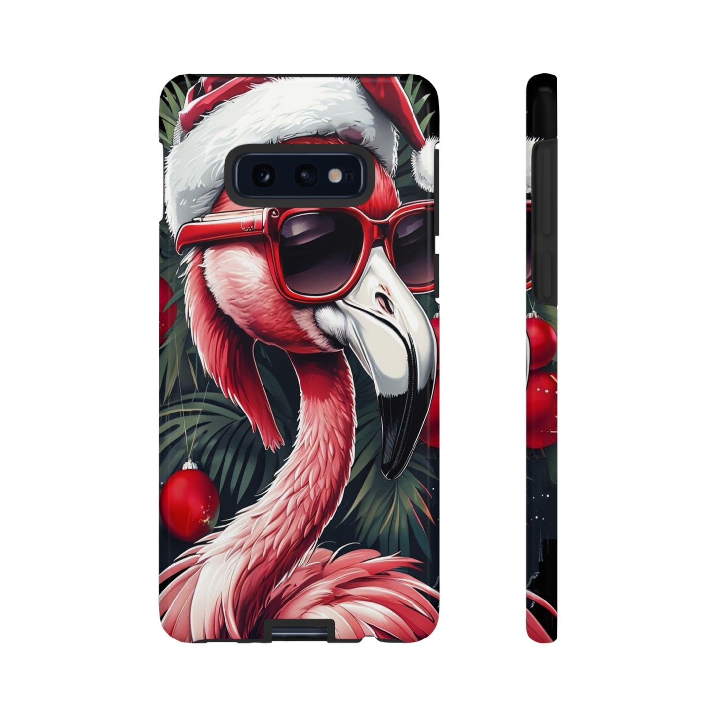 Festive Flamingo Holiday Phone Case