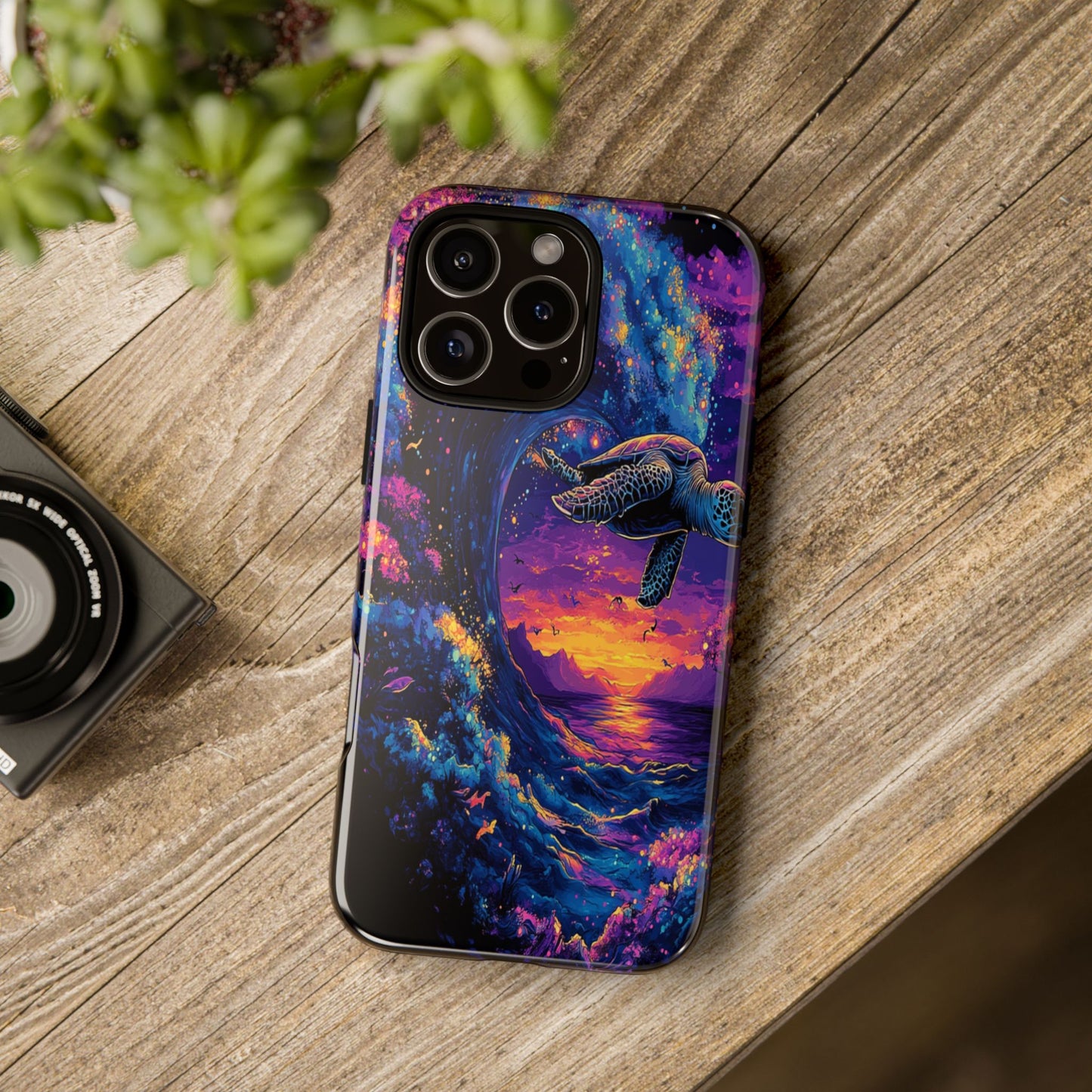 Cosmic Sea Turtle Tough Cases