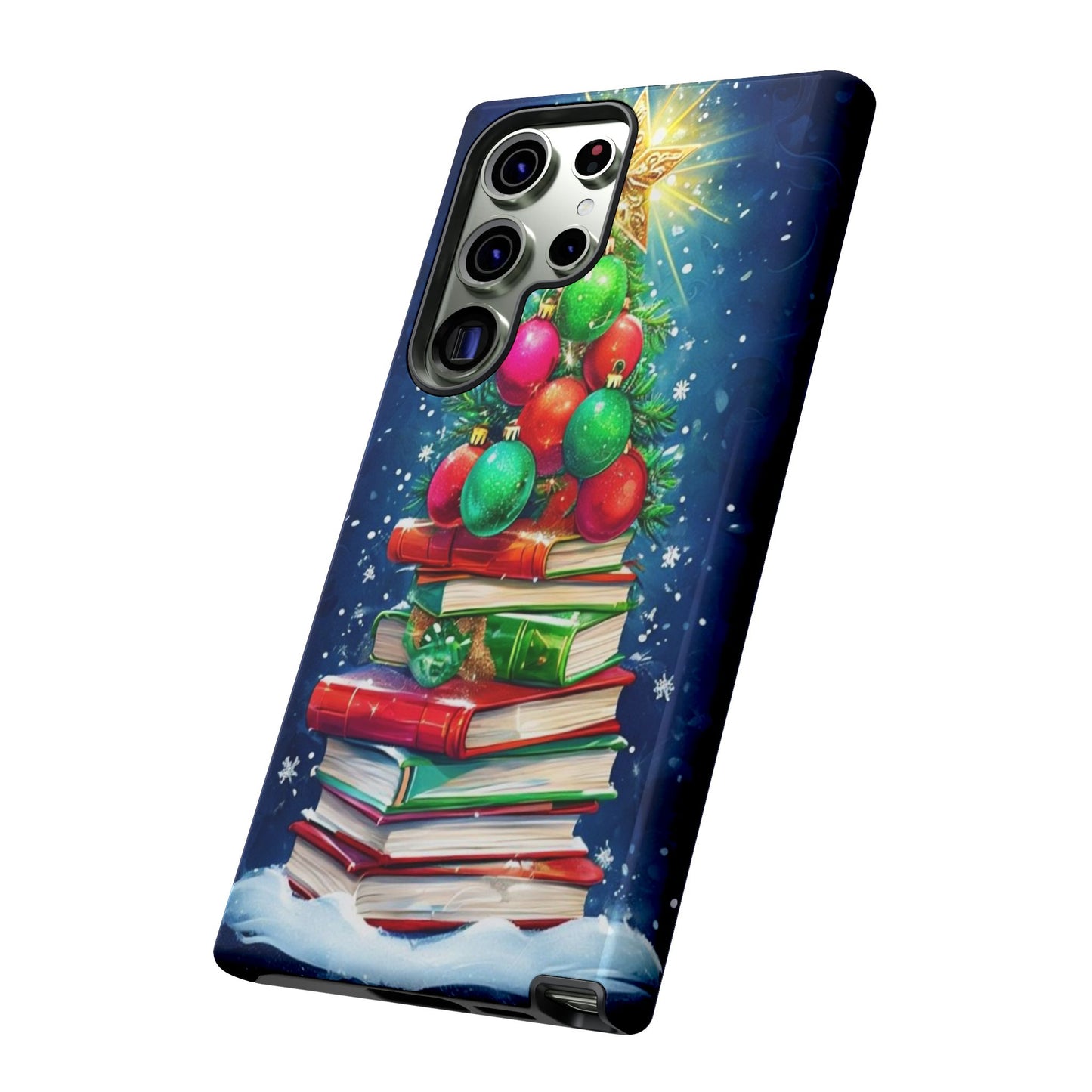 Cute Christmas Books Phone Case