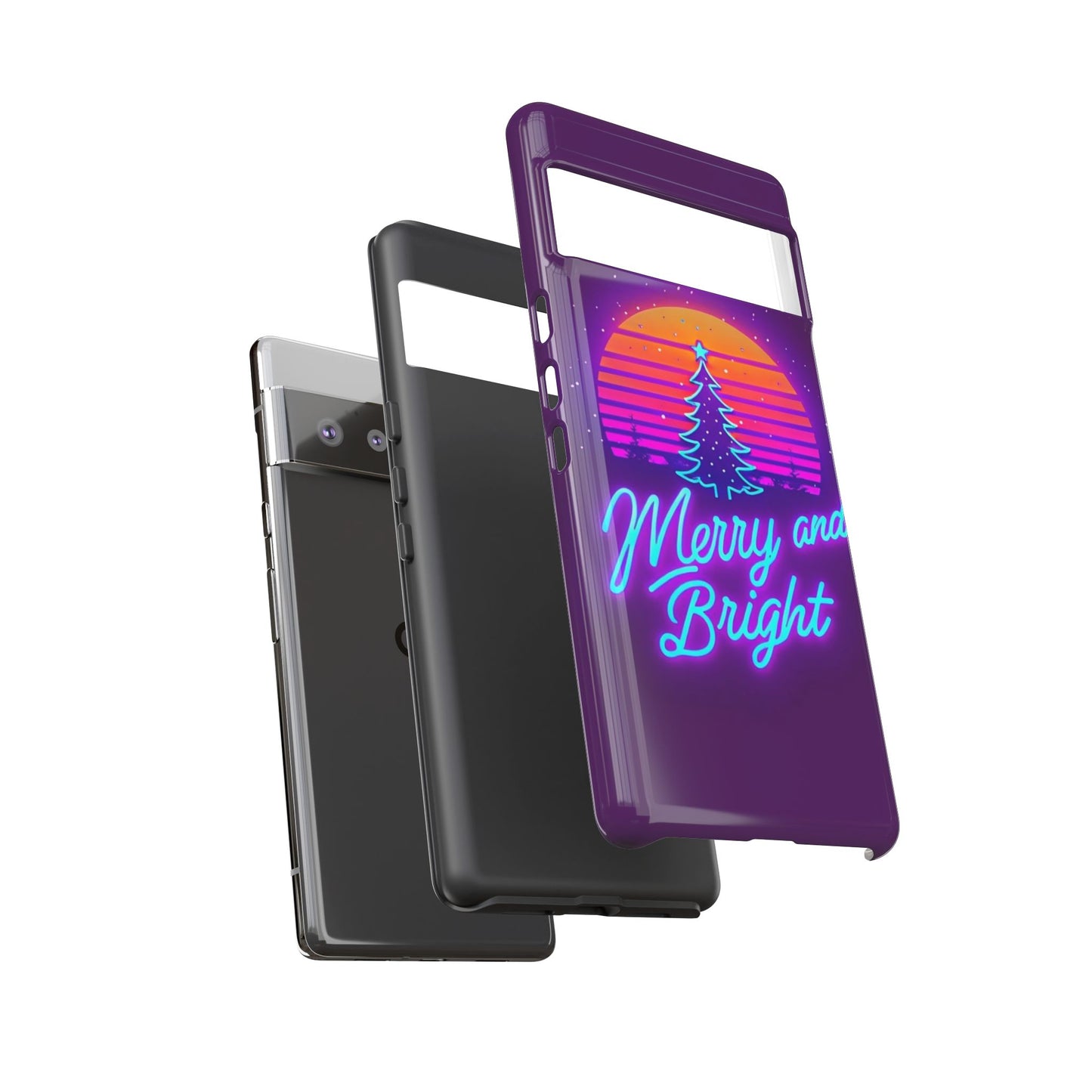 Merry and Bright Neon Phone Case