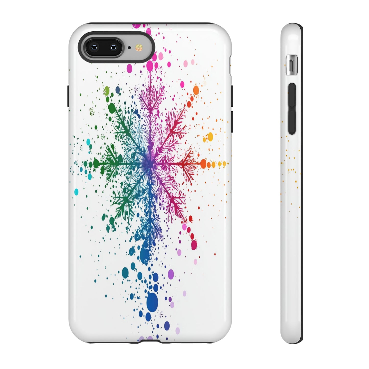 Beautiful Colorful Snowflake Design