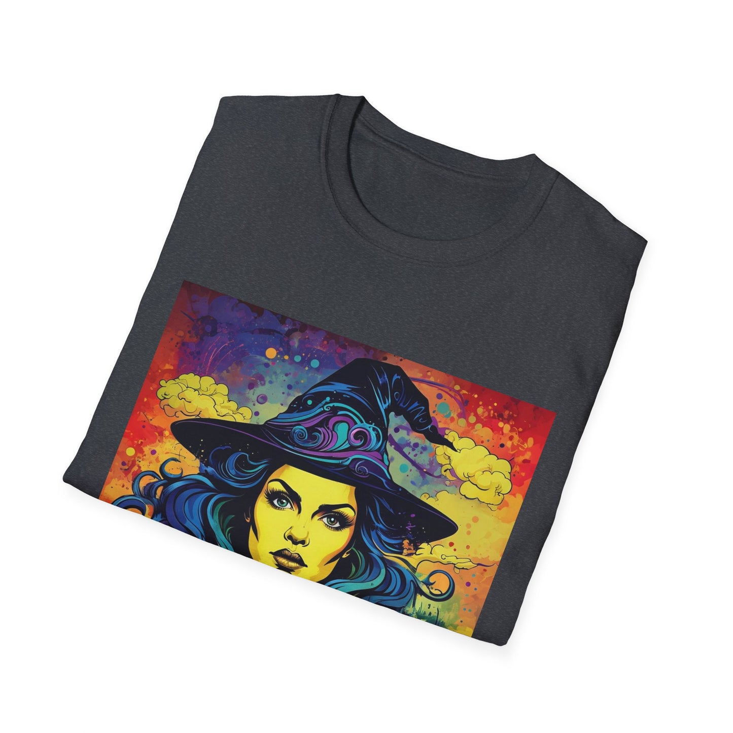 Psychedelic Witch Unisex Softstyle T-Shirt