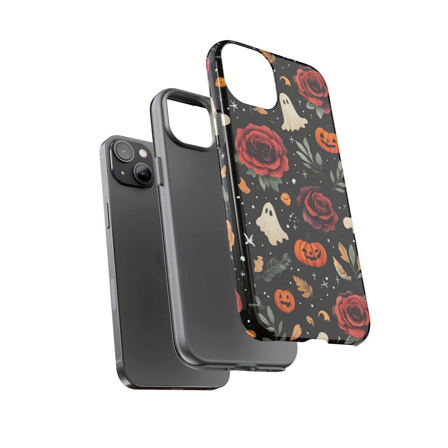 Roses and Ghosts Phone Case