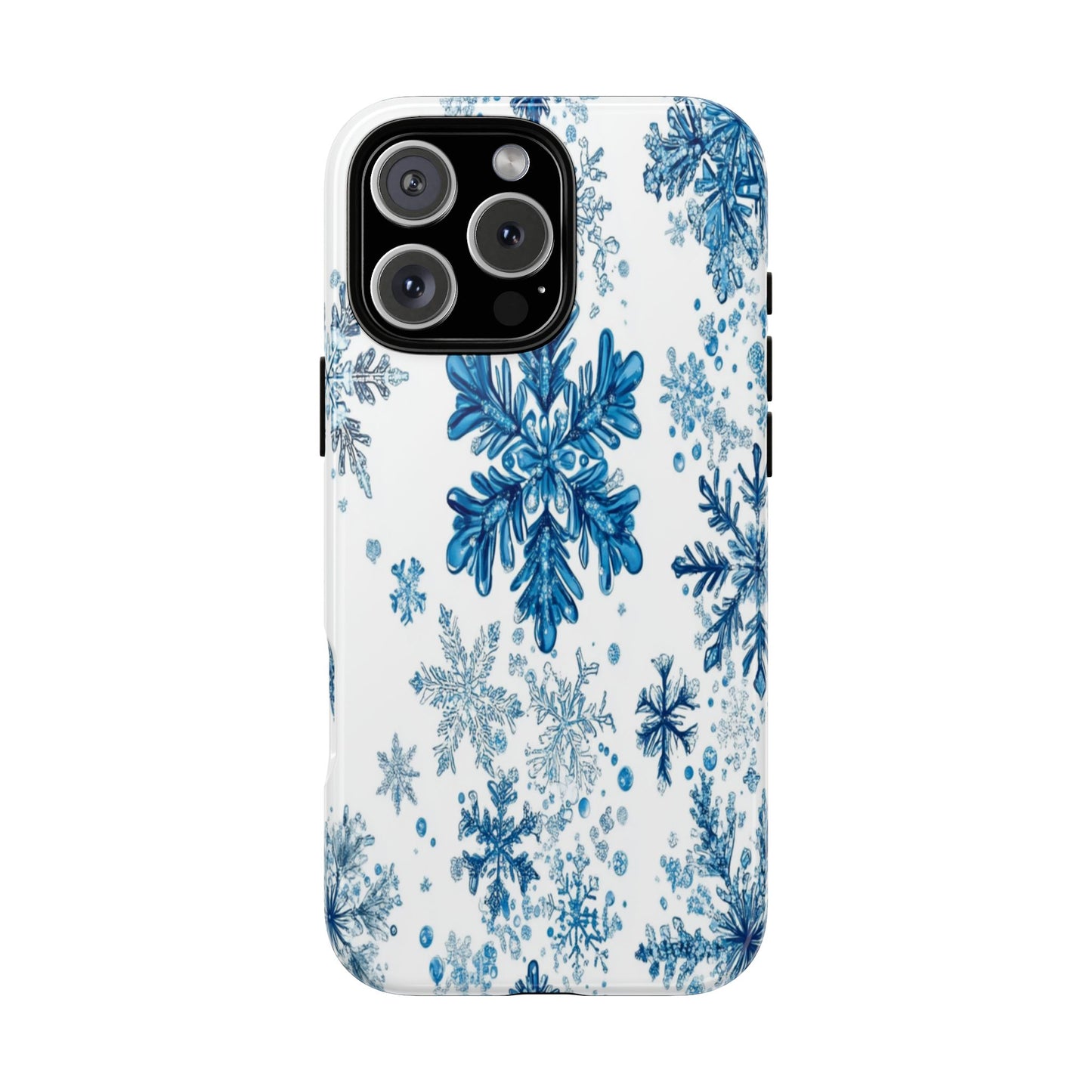 Blue Snowflake Phone Case