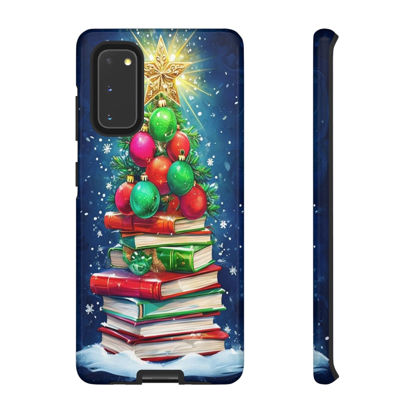 Cute Christmas Books Phone Case