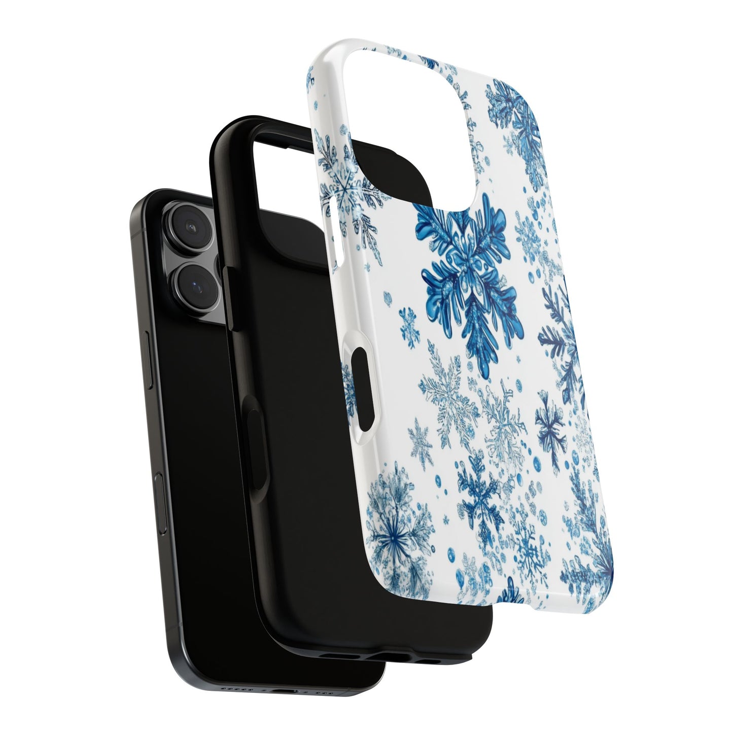 Blue Snowflake Phone Case