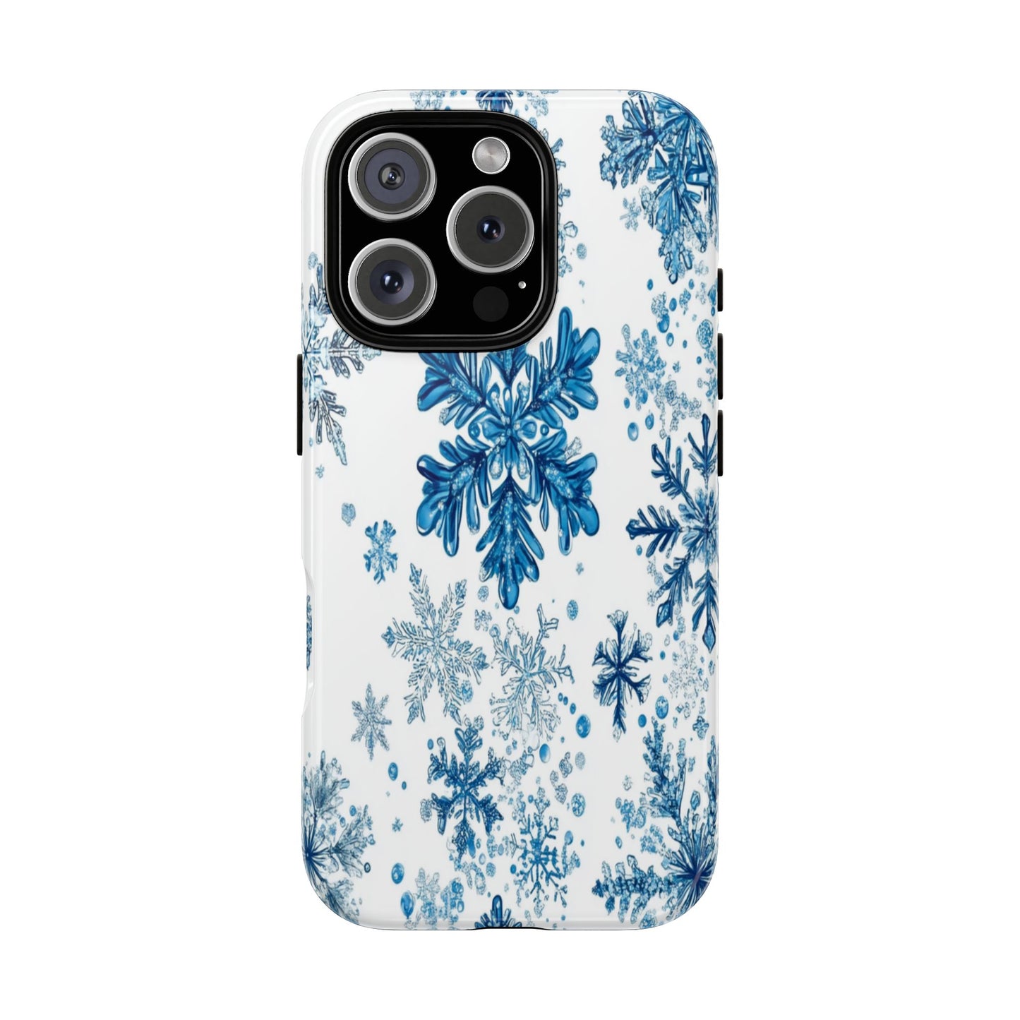 Blue Snowflake Phone Case