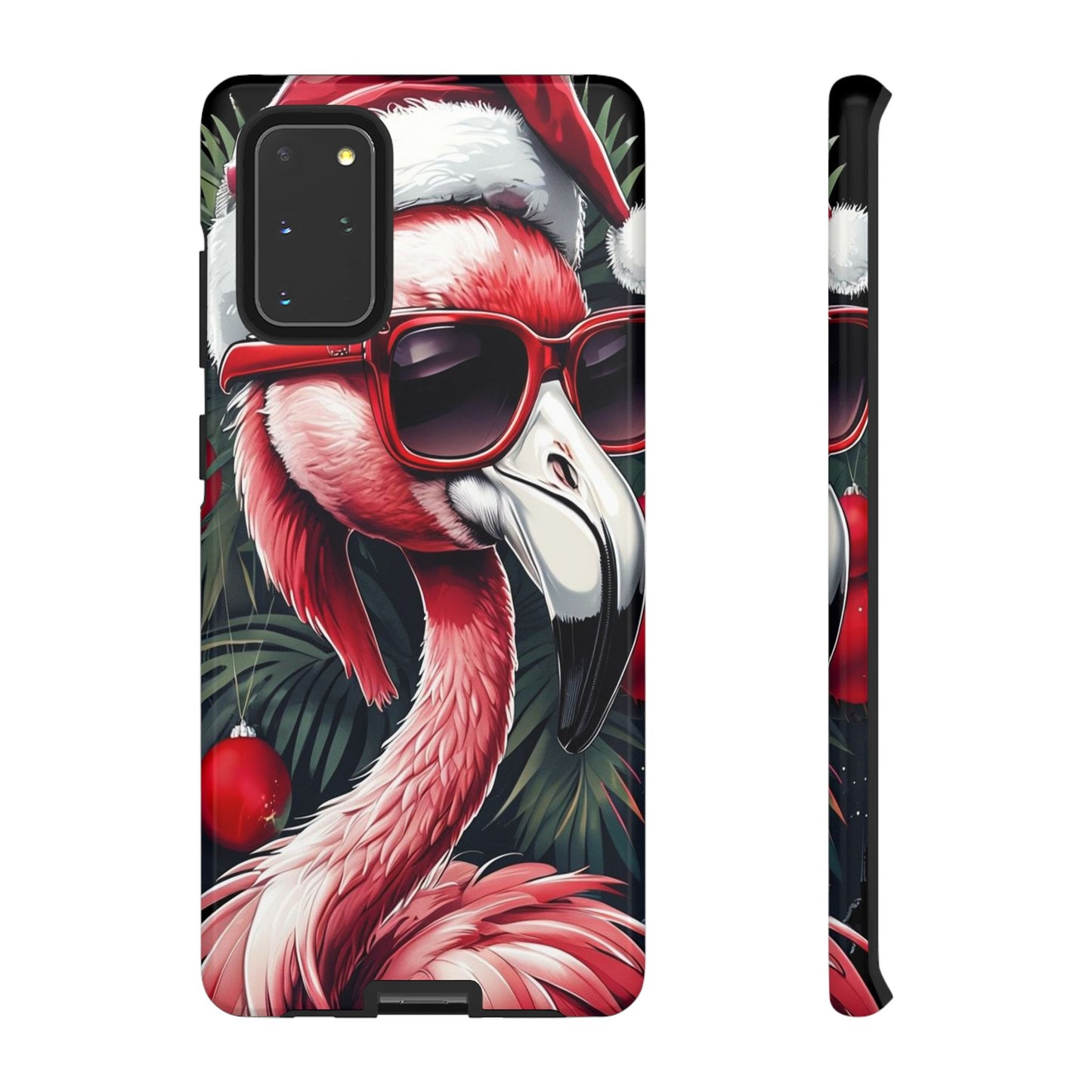 Festive Flamingo Holiday Phone Case