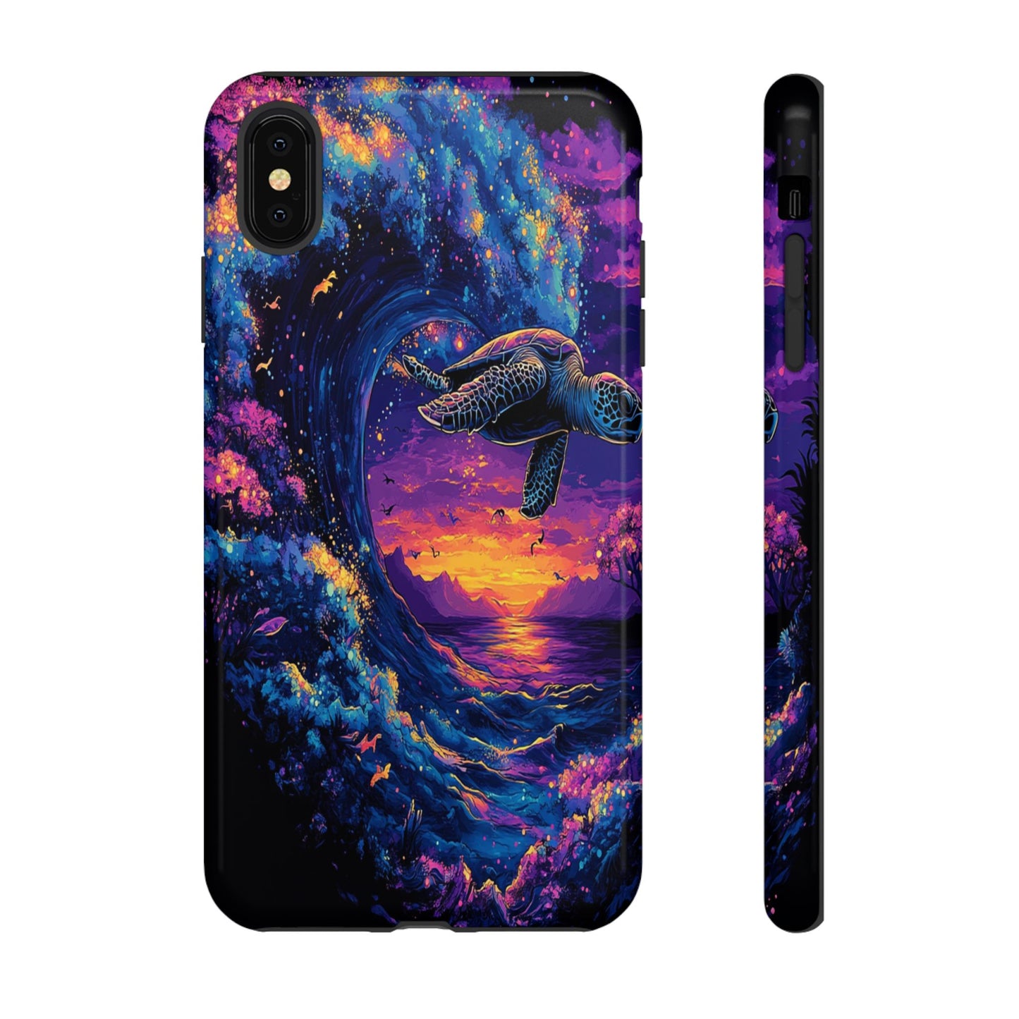 Cosmic Sea Turtle Tough Cases