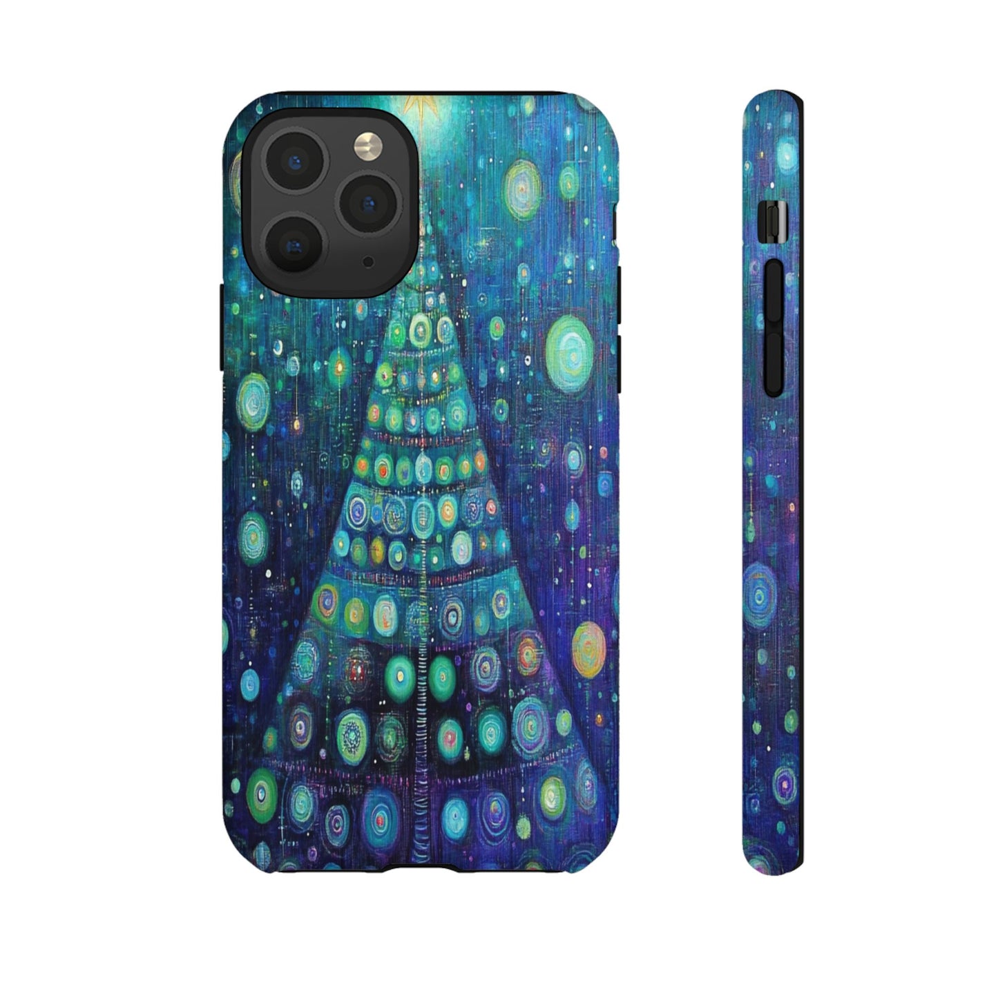 Phone Case - Beautiful Abstract Christmas Tree Design