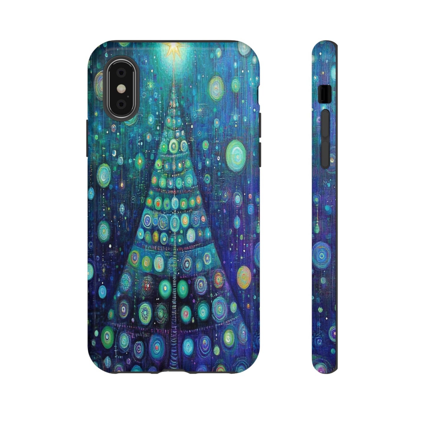 Phone Case - Beautiful Abstract Christmas Tree Design