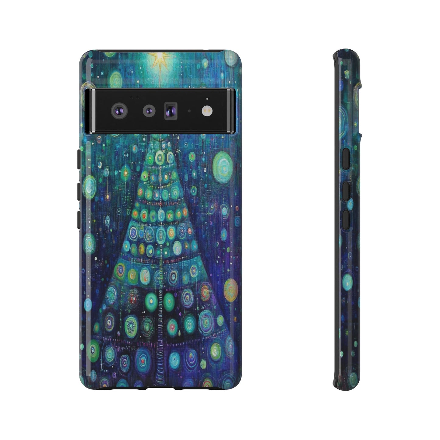 Phone Case - Beautiful Abstract Christmas Tree Design