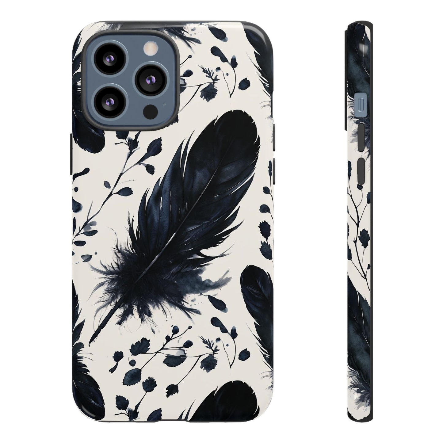 Raven Feather Phone Case