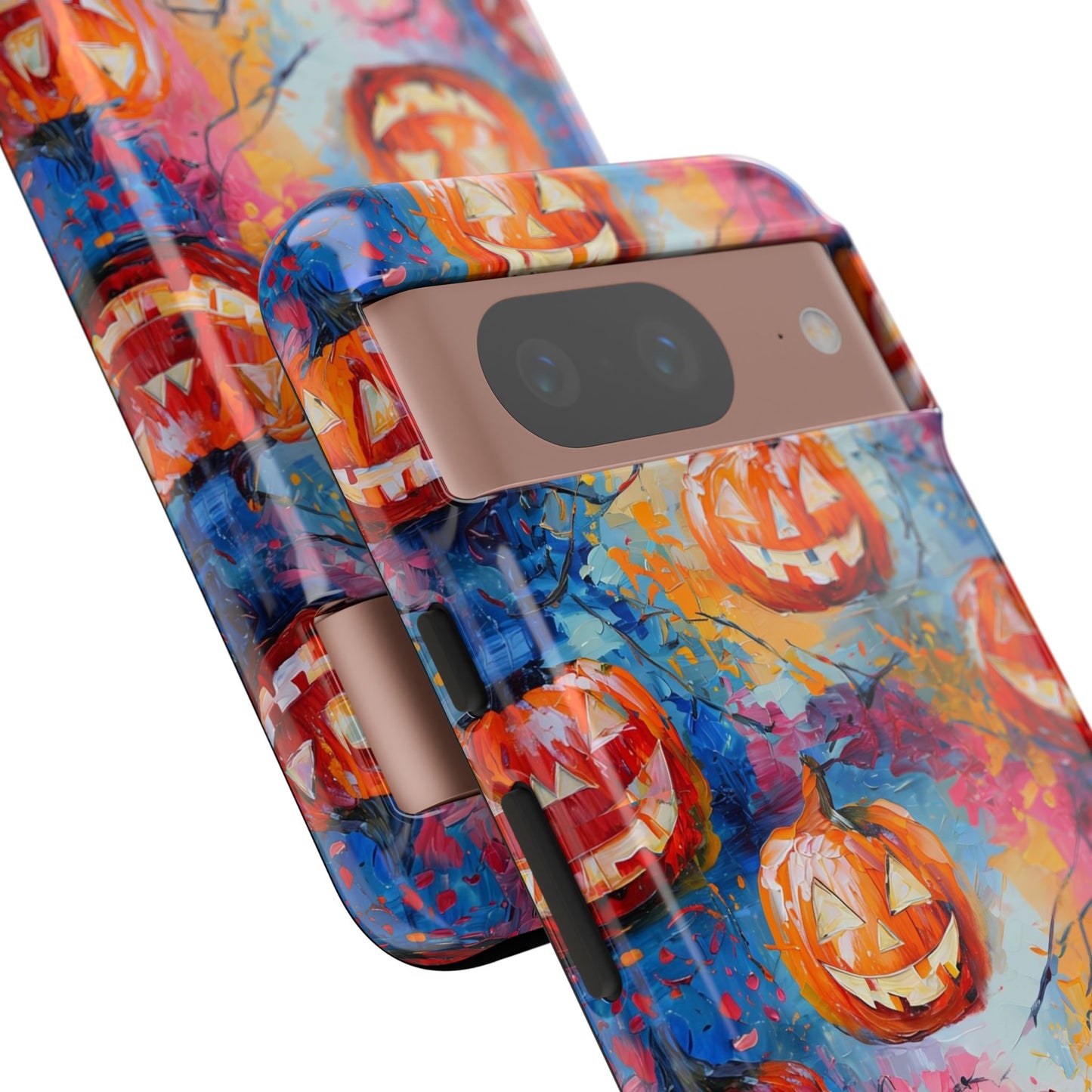 Abstract Jack-O-Lantern Phone Case