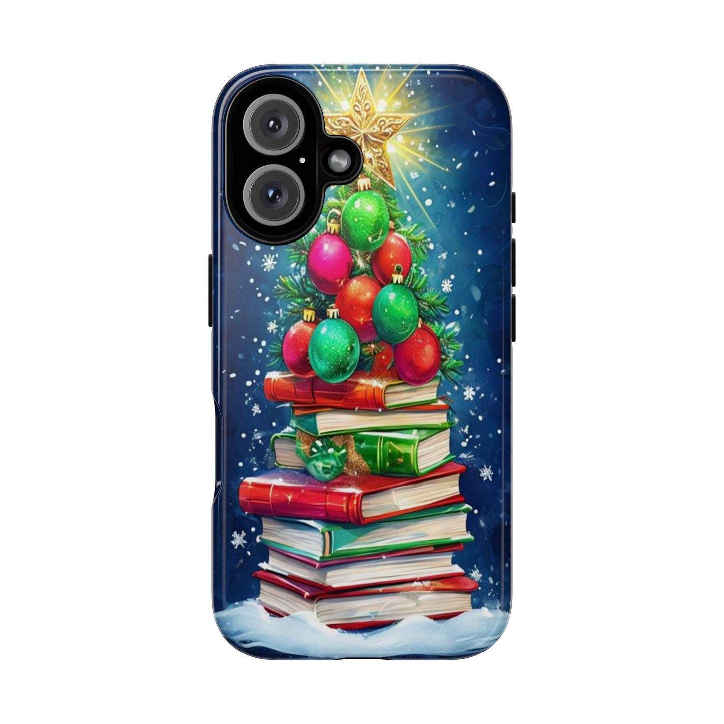 Cute Christmas Books Phone Case