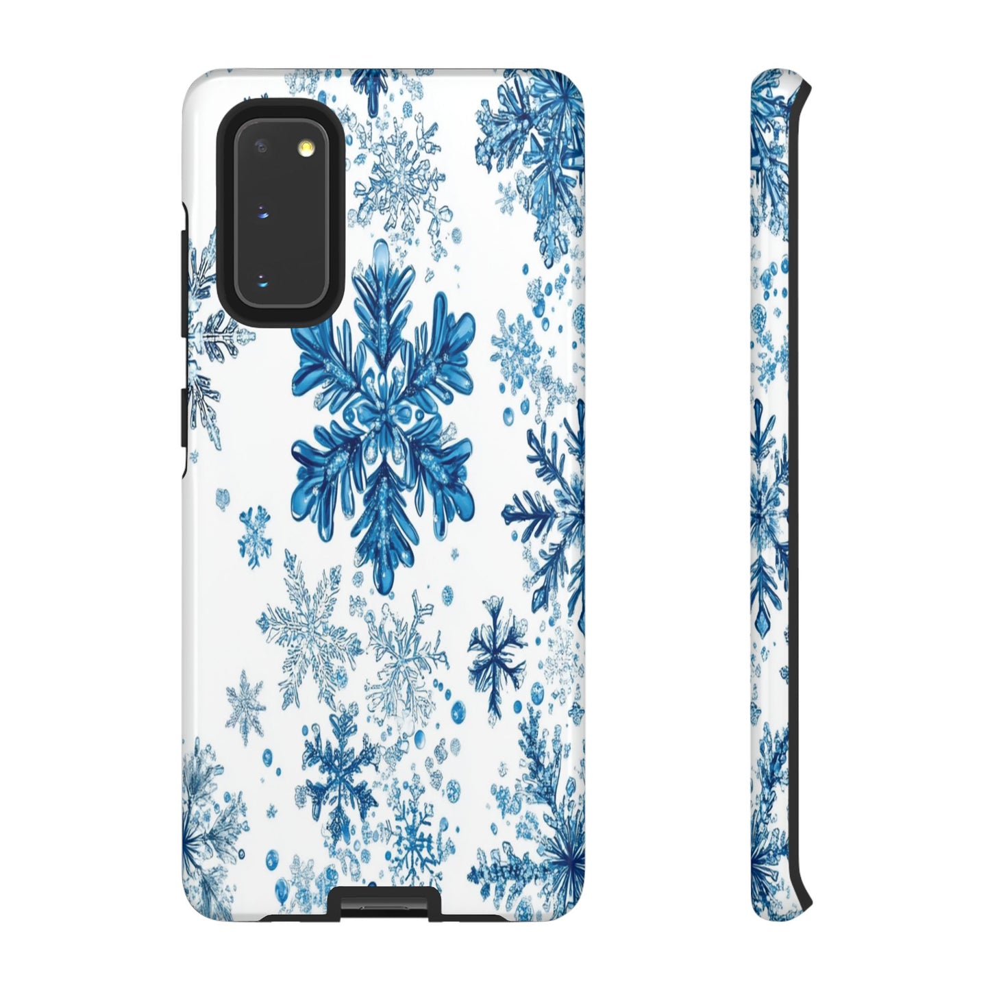 Blue Snowflake Phone Case