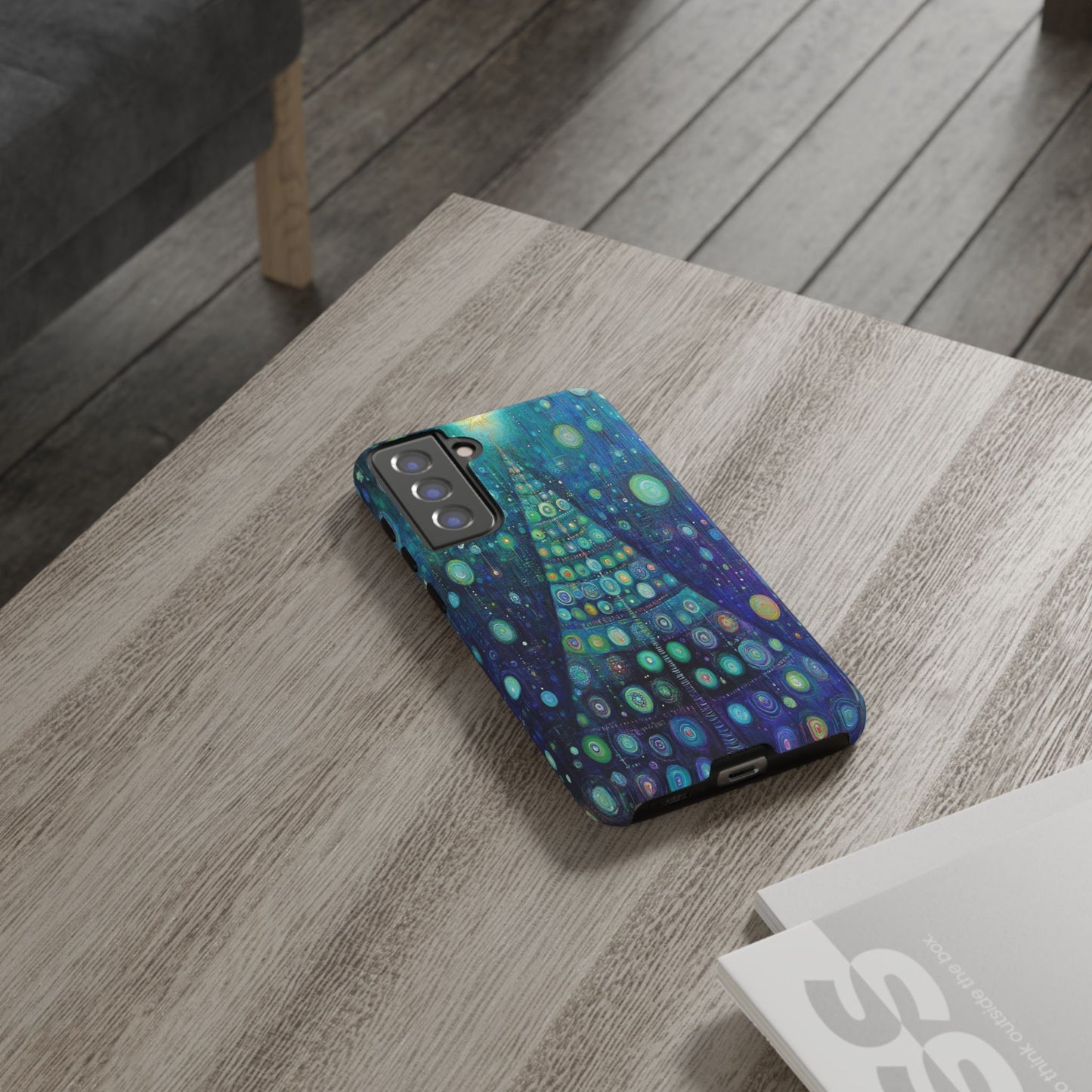 Phone Case - Beautiful Abstract Christmas Tree Design