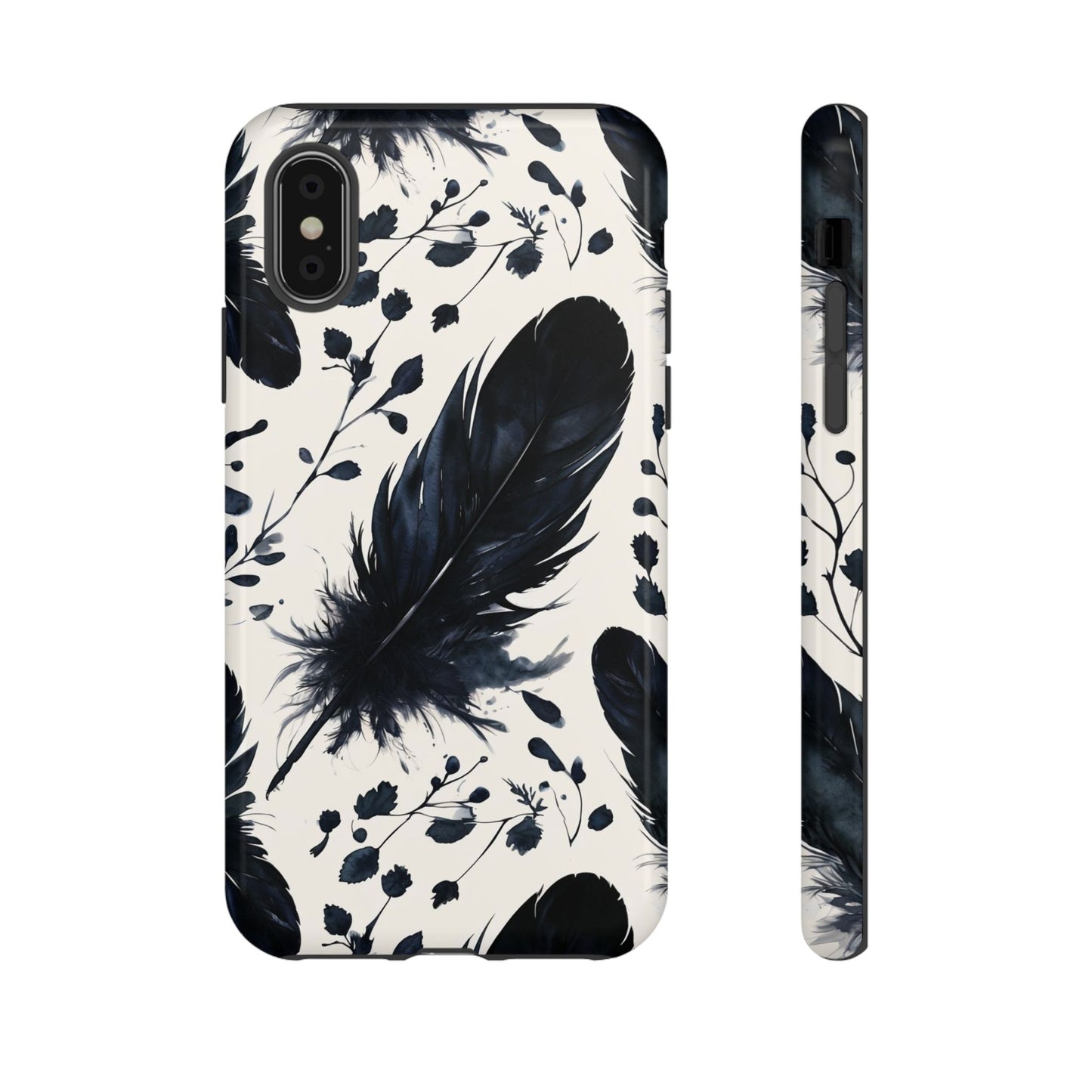 Raven Feather Phone Case