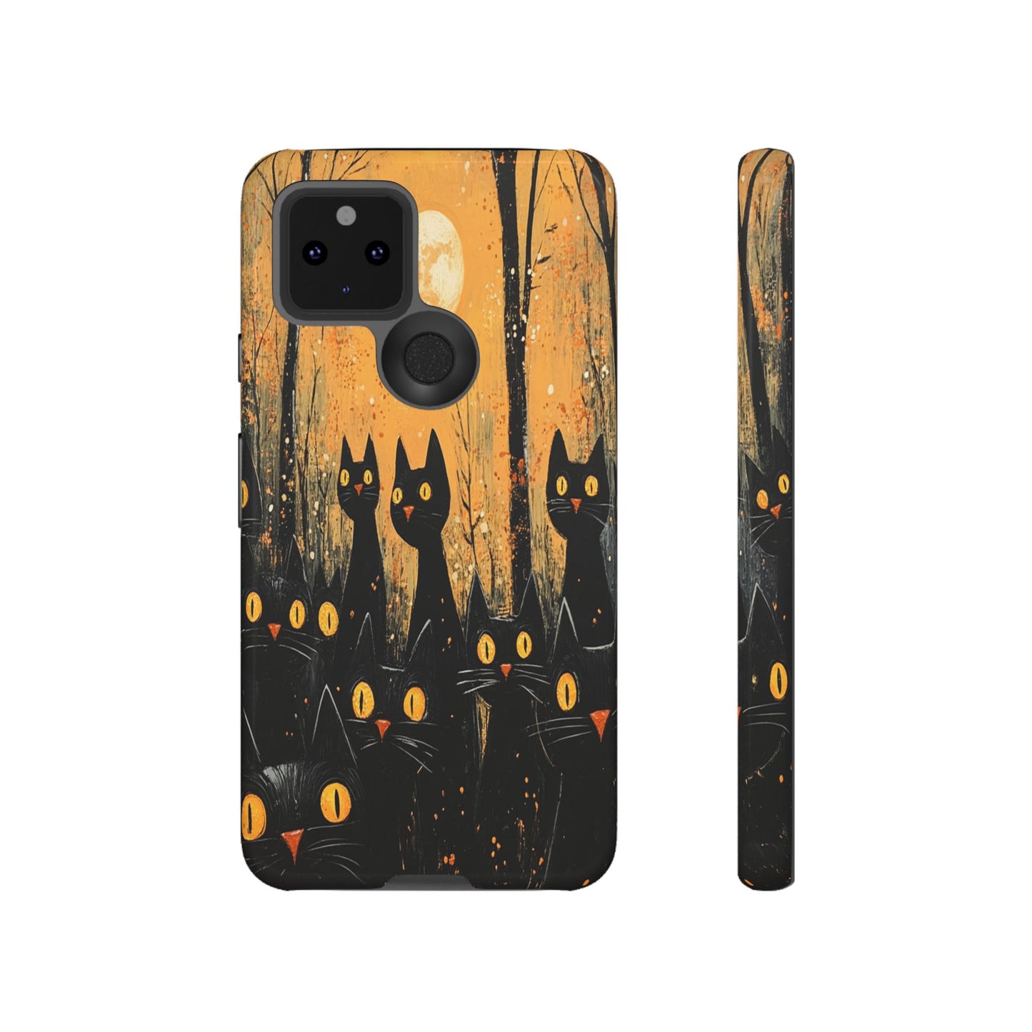 Midnight Whiskers Phone Case